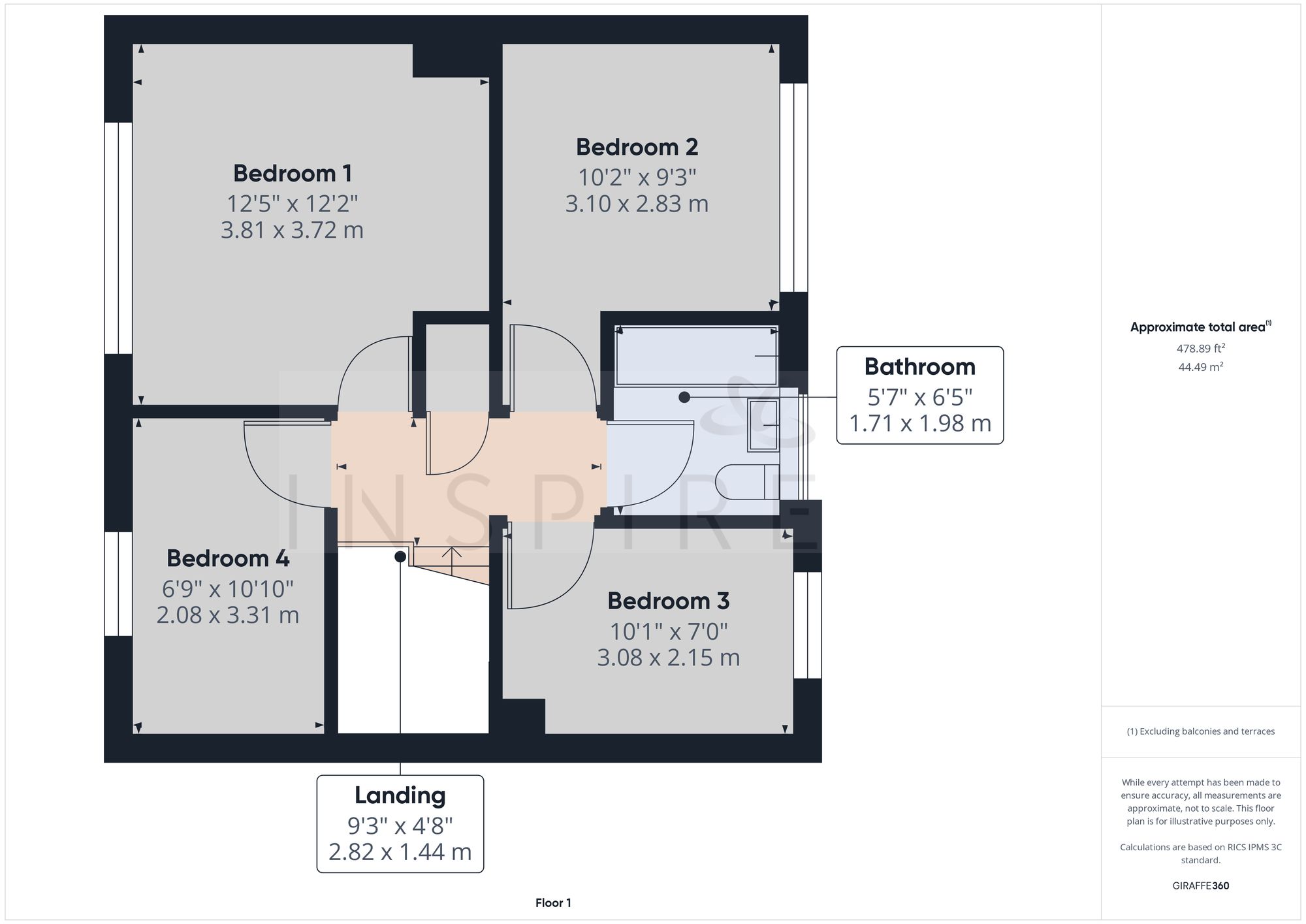 Floorplan for CAM03950G0-PR0107-BUILD01-FLOOR01