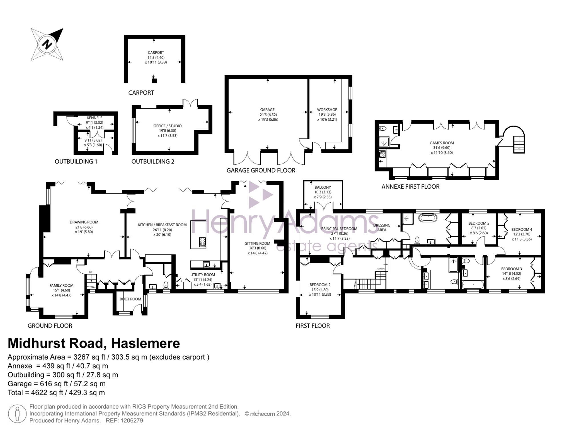 Midhurst Road, Haslemere, GU27 Floor Plans