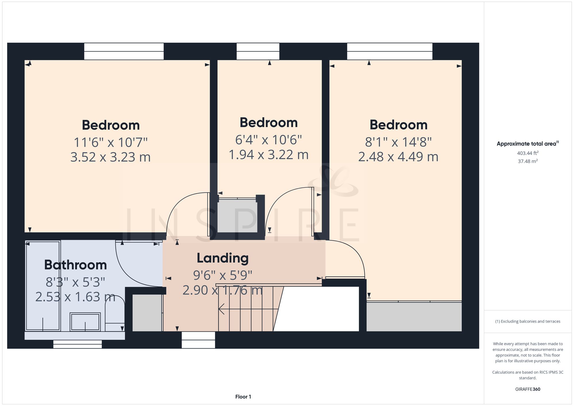 Floorplan for CAM03950G0-PR0111-BUILD01-FLOOR01