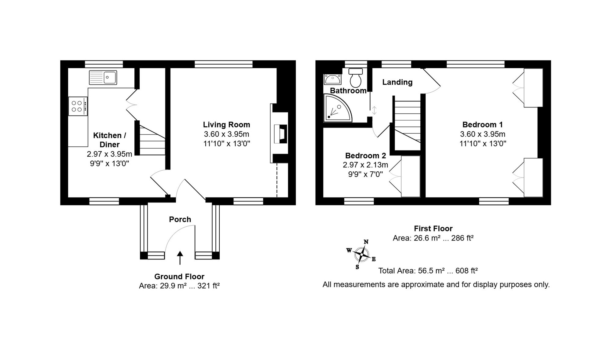 Floorplan for 2 Stocks Green, Darley, HG3