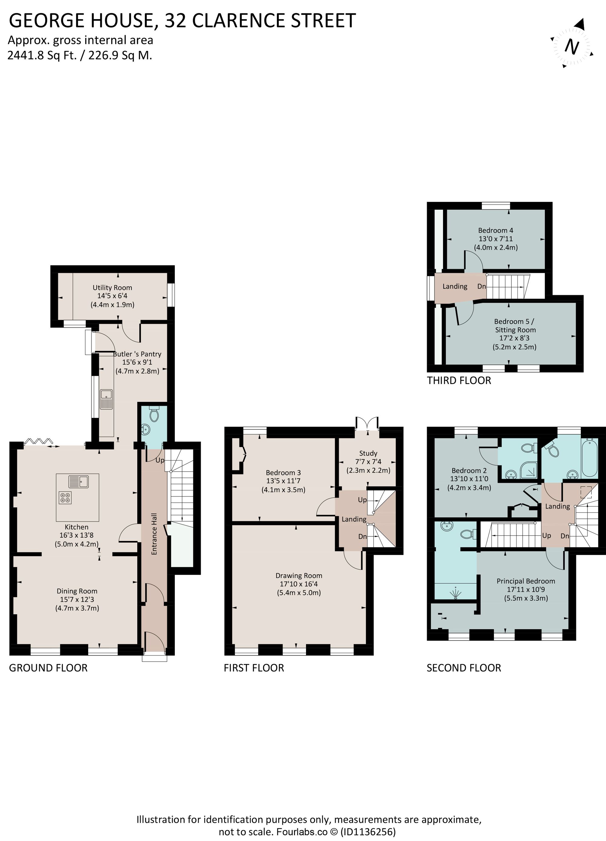 George House, Clarence Street, Dartmouth floorplan