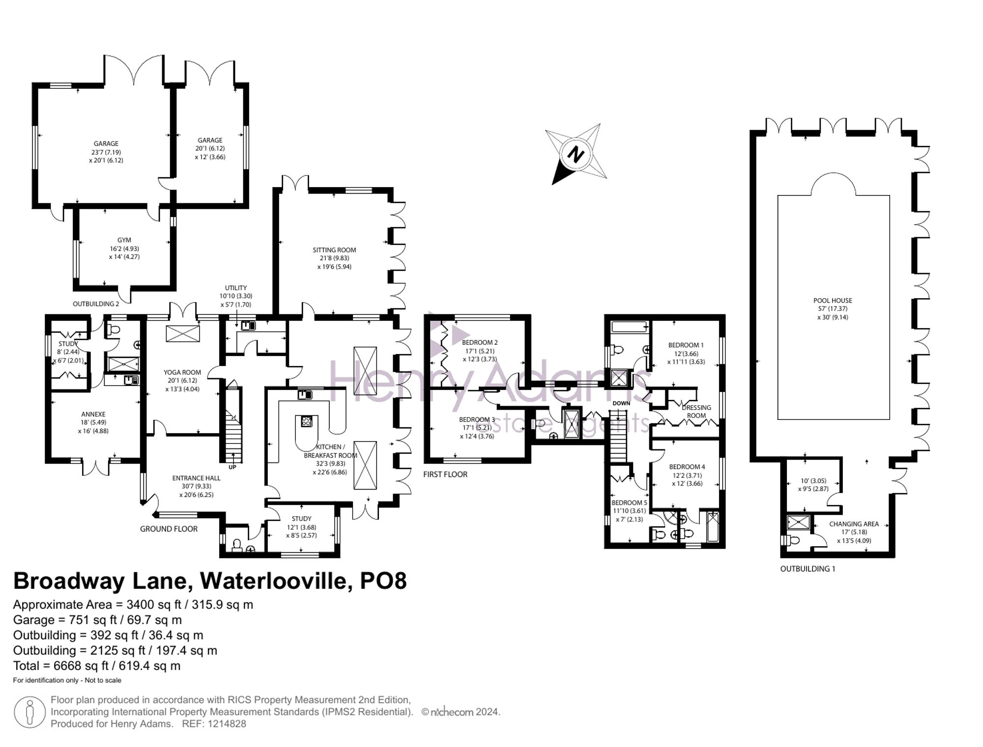 Broadway Lane, Lovedean, PO8 Floor Plans