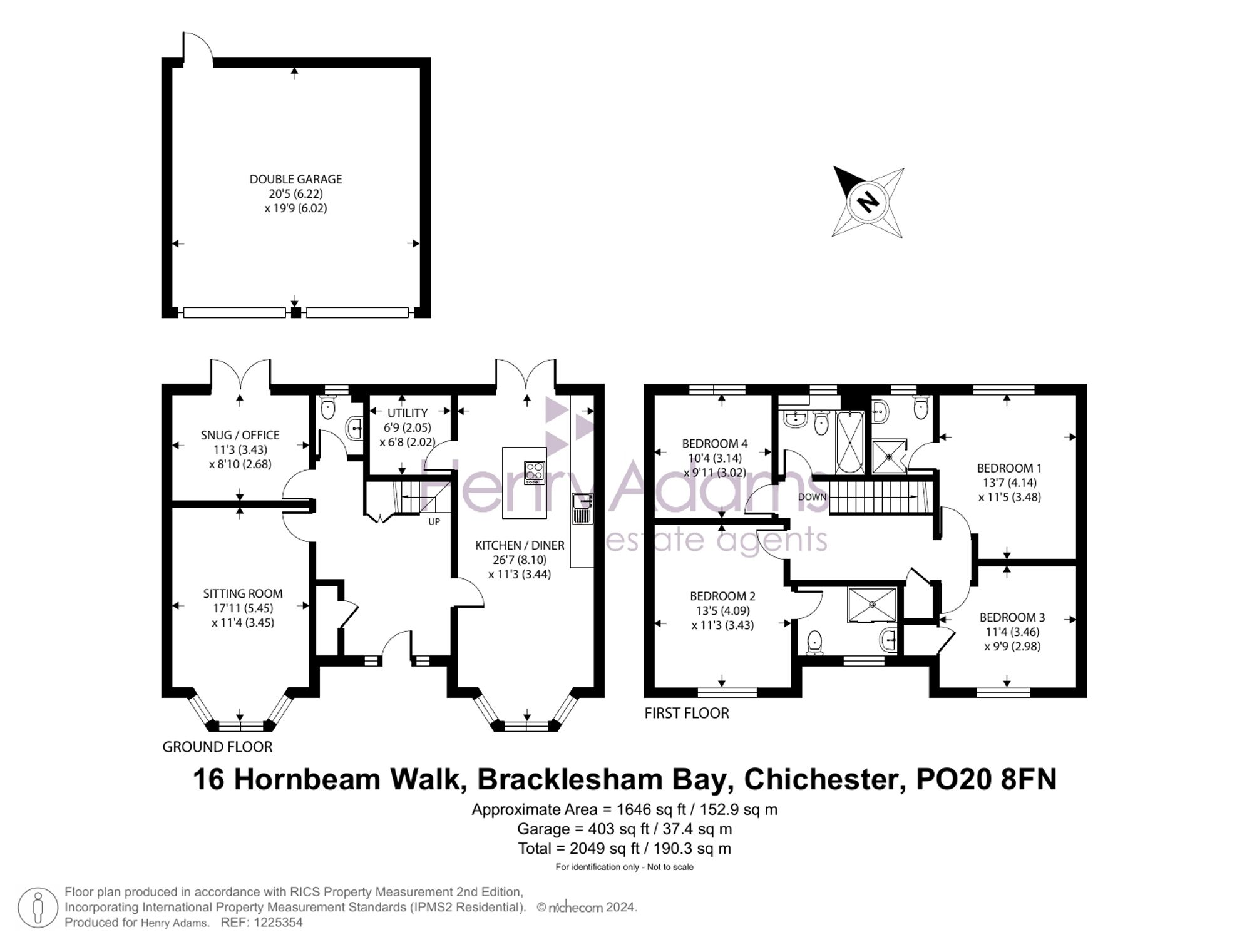 Hornbeam Walk, Bracklesham Bay, PO20 floorplan