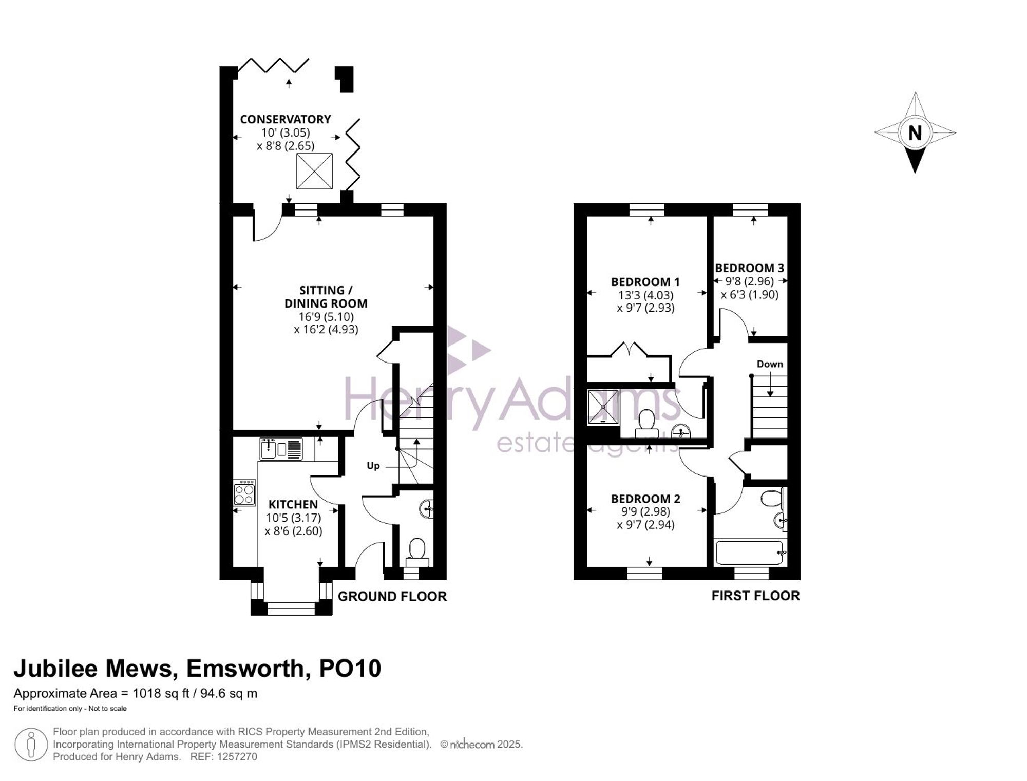 Jubilee Mews, Emsworth, PO10 floorplans