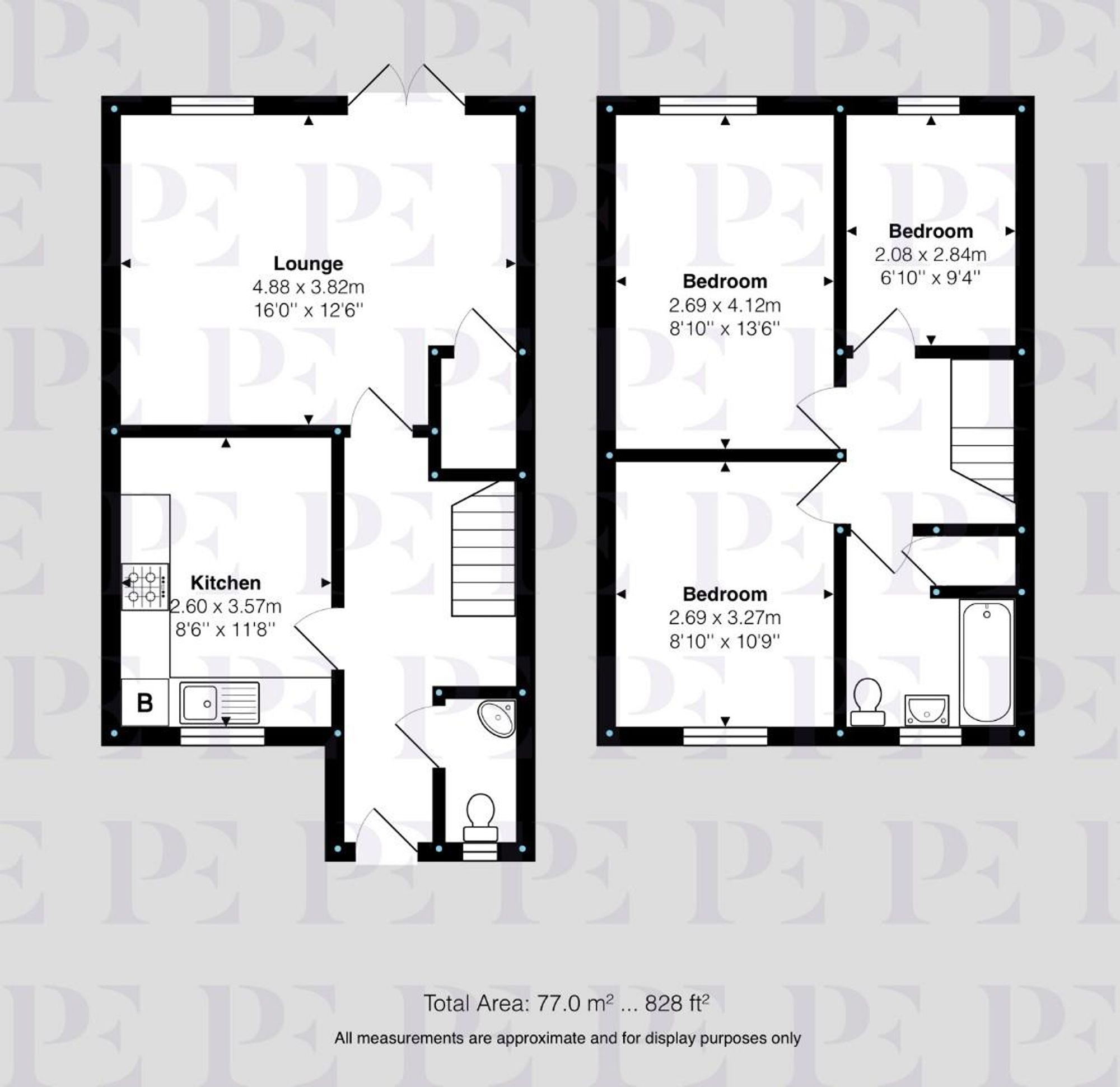Kinross Way, Hinckley, LE10 Floorplan