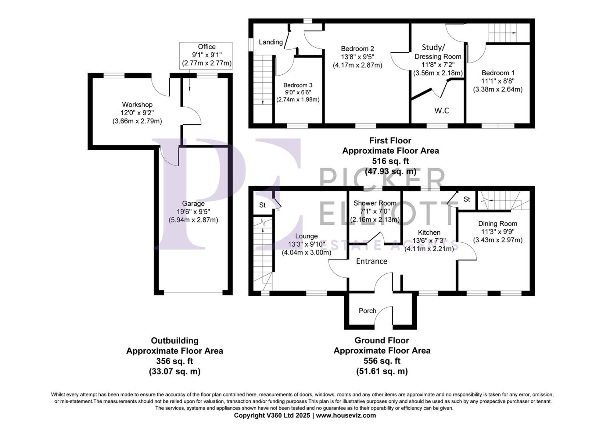 Long Street, Stoney Stanton, LE9 Floorplan