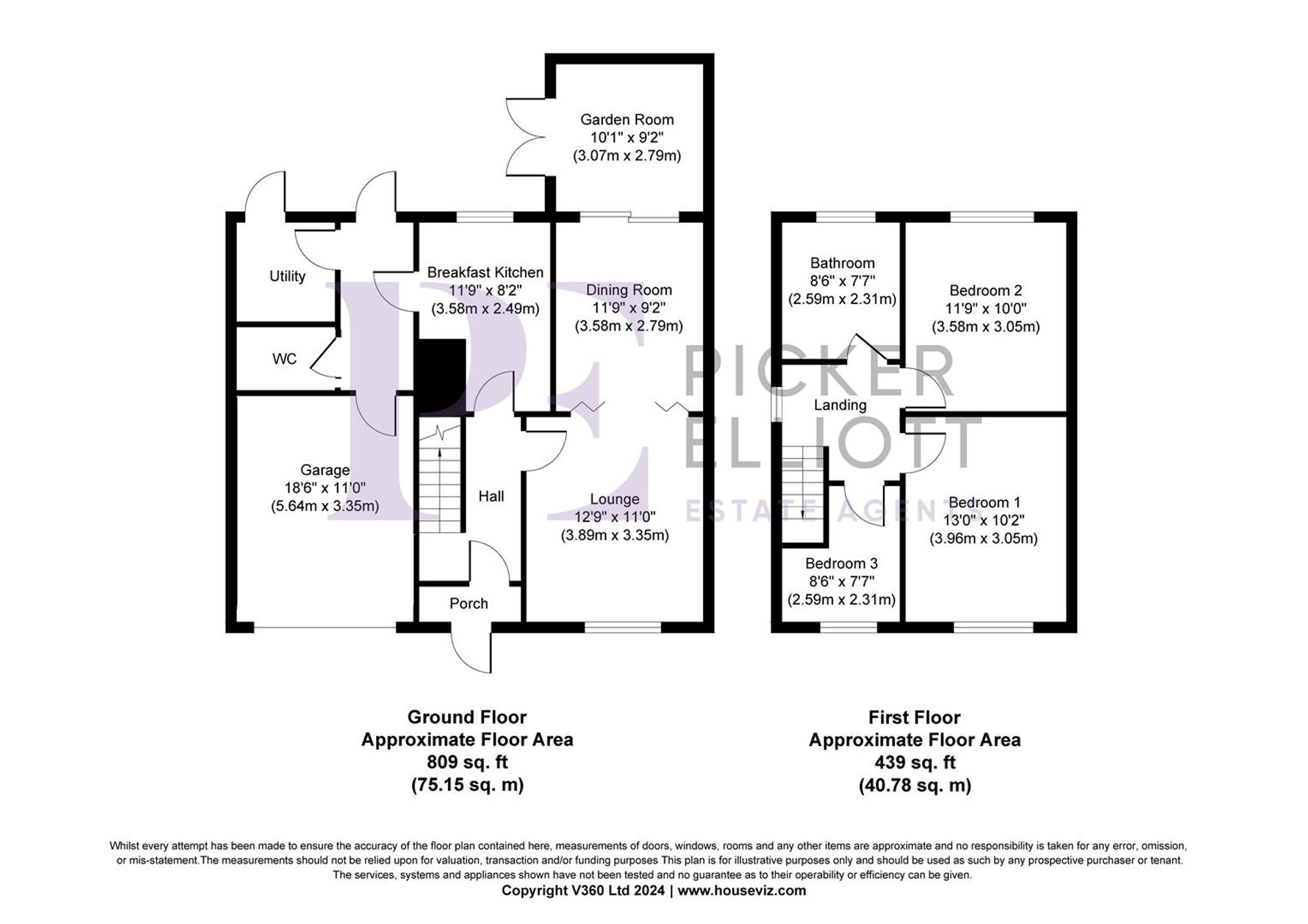 Peckleton Lane, Desford, LE9 Floorplan