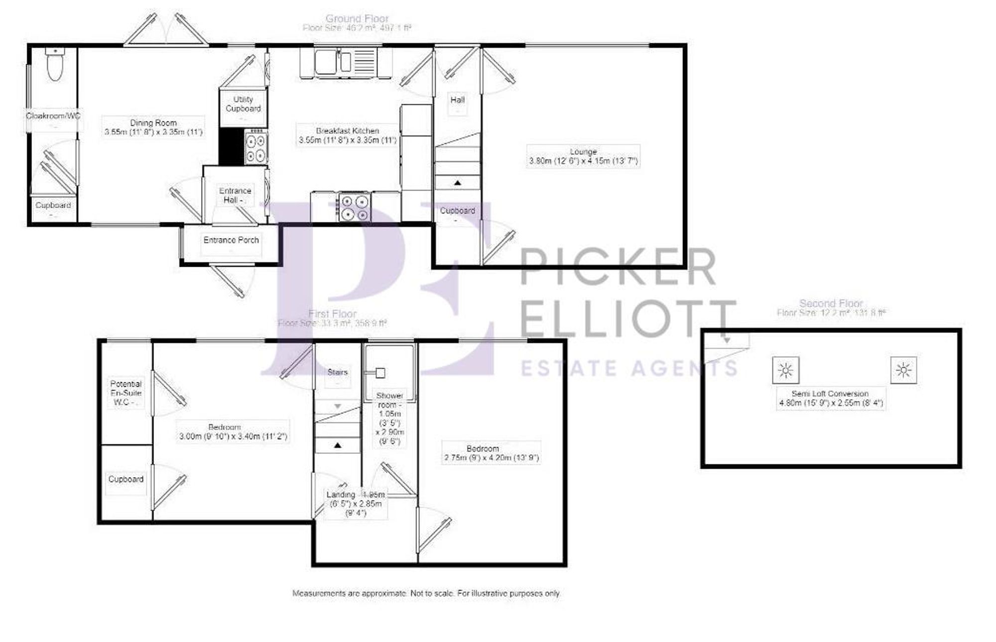 New Walk, Sapcote, LE9 Floorplan