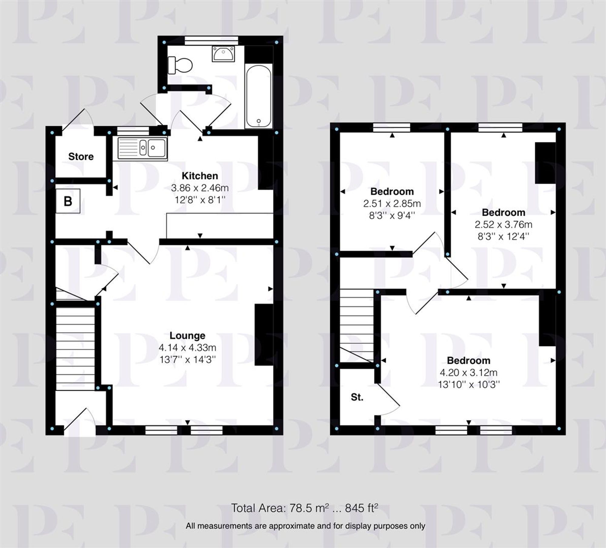 Granville Road, Hinckley, LE10 Floorplan