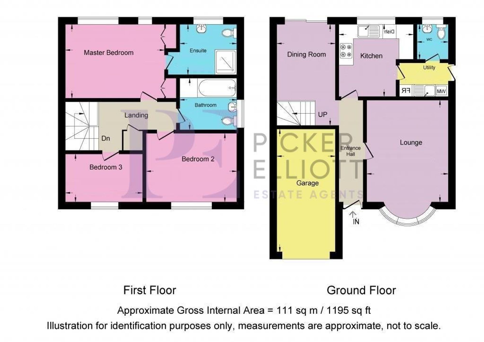 Gainsborough Avenue, Hinckley, LE10 Floorplan