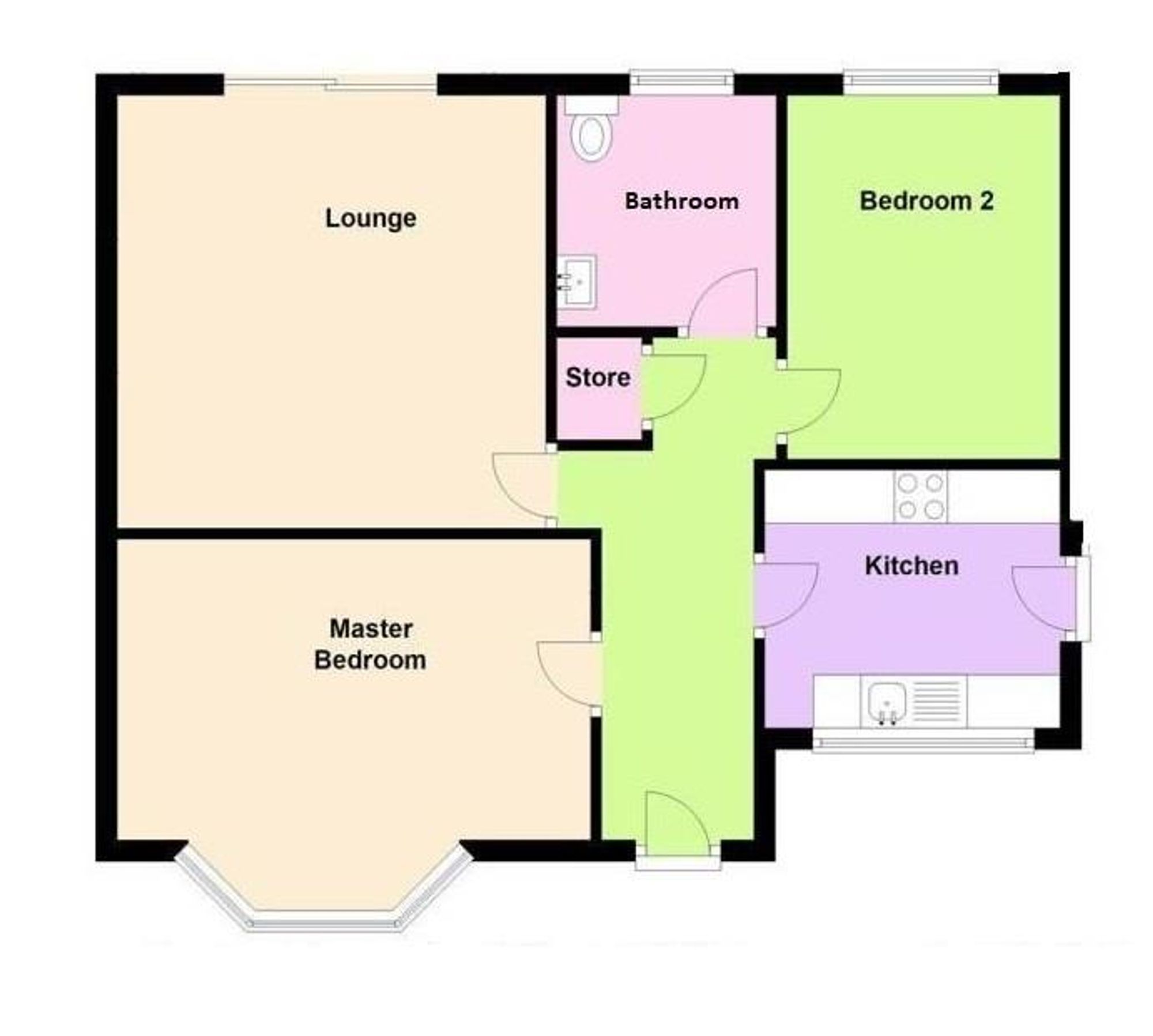 Ferness Road, Hinckley, LE10 Floorplan