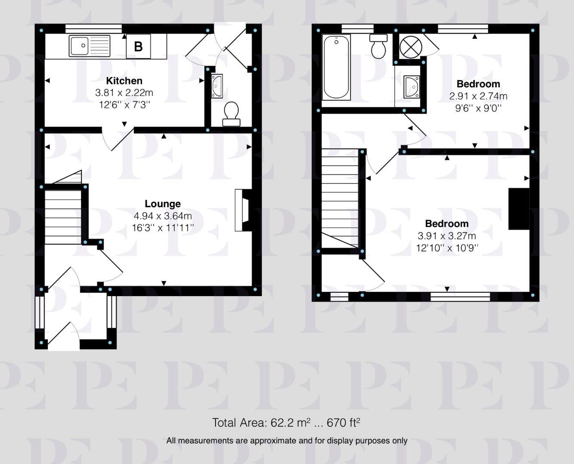 Teign Bank Close, Hinckley, LE10 Floorplan