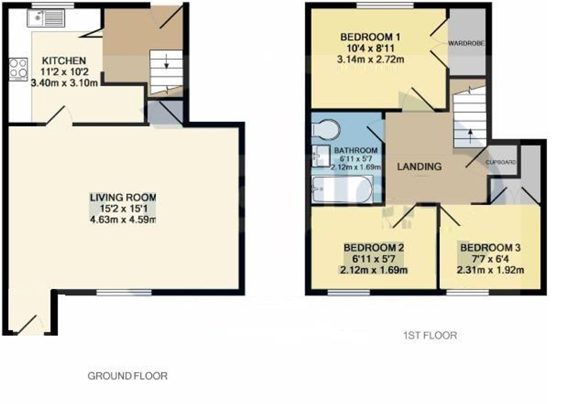 Hereford Close, Barwell, LE9 Floorplan