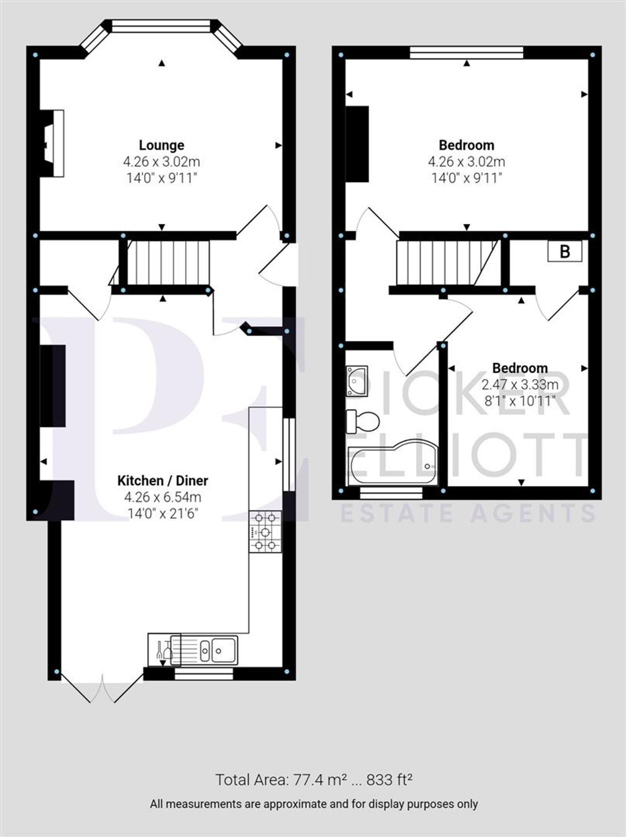 Newstead Avenue, Burbage, LE10 Floorplan