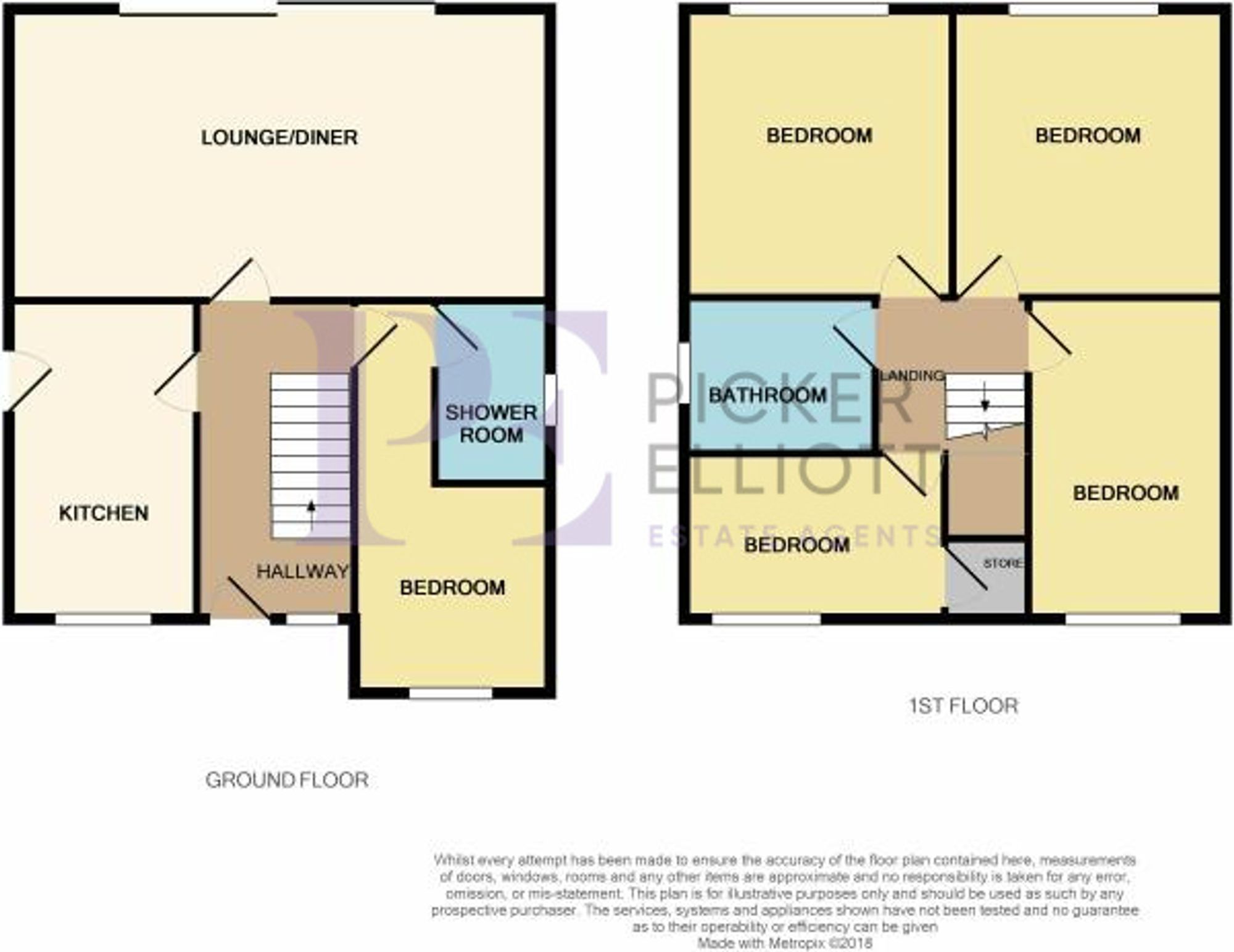 Calver Crescent, Sapcote, LE9 Floorplan