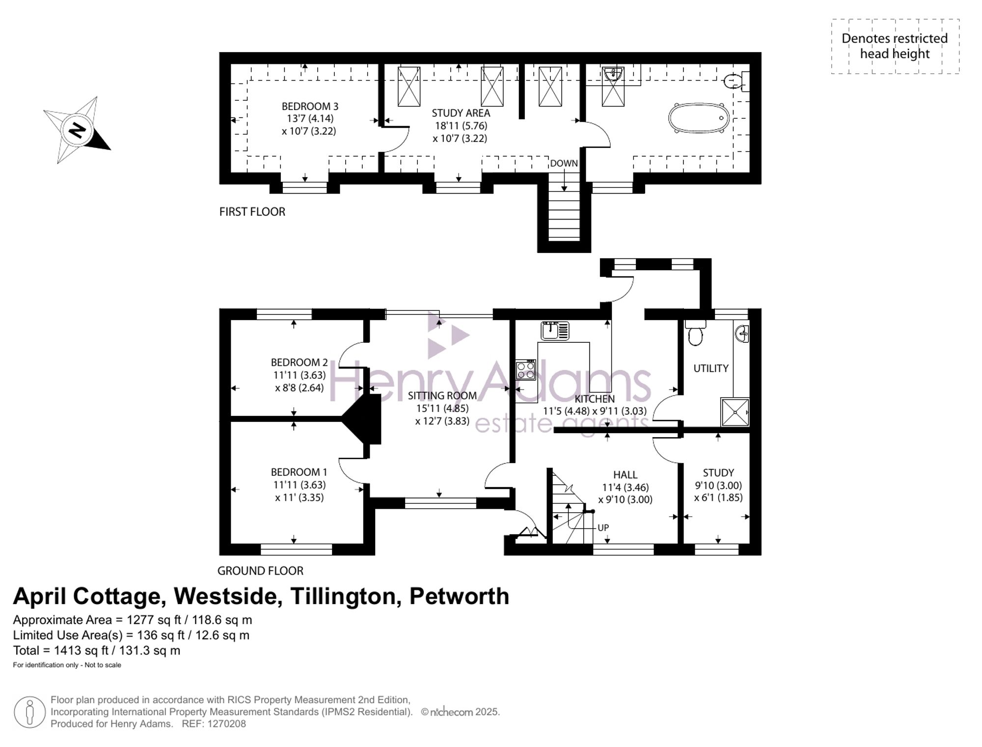 Westside, Tillington, GU28 floorplans