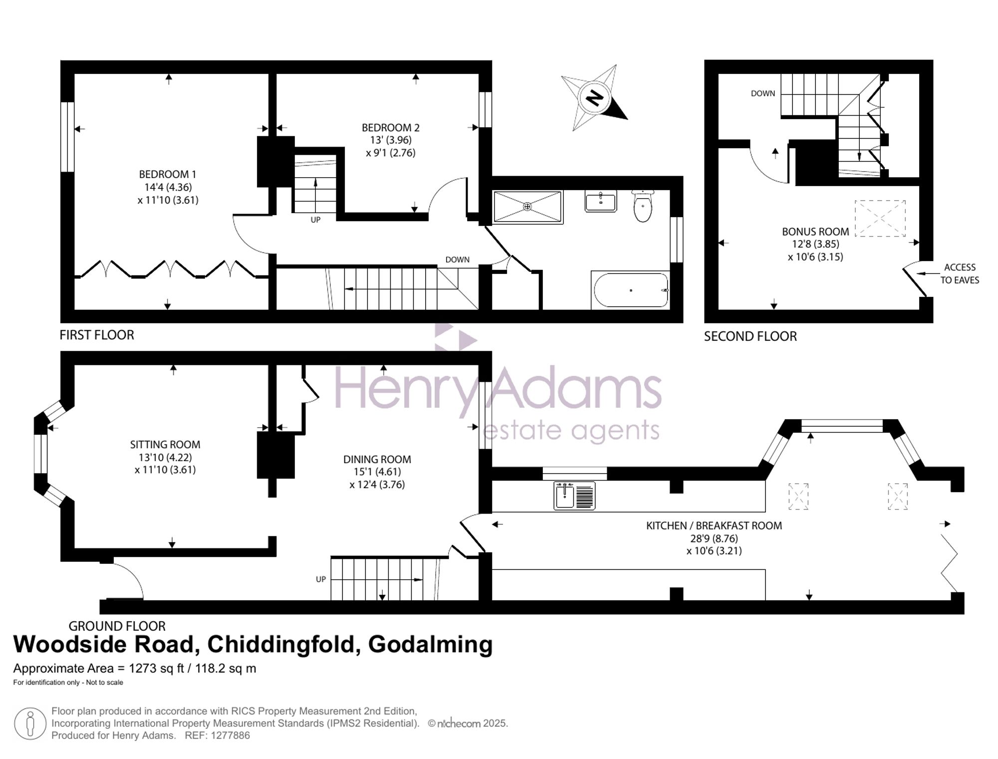 Woodside Road, Chiddingfold, GU8 floorplans