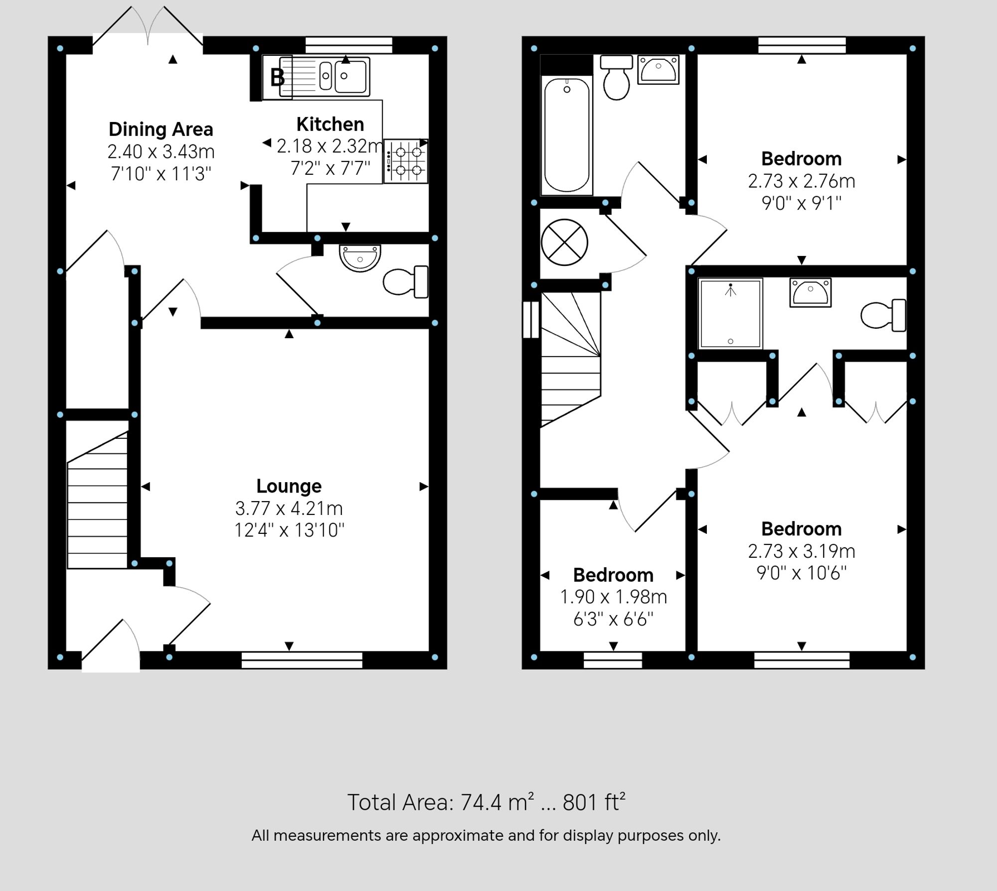 Pickering Close, Stoney Stanton, LE9 Floorplan