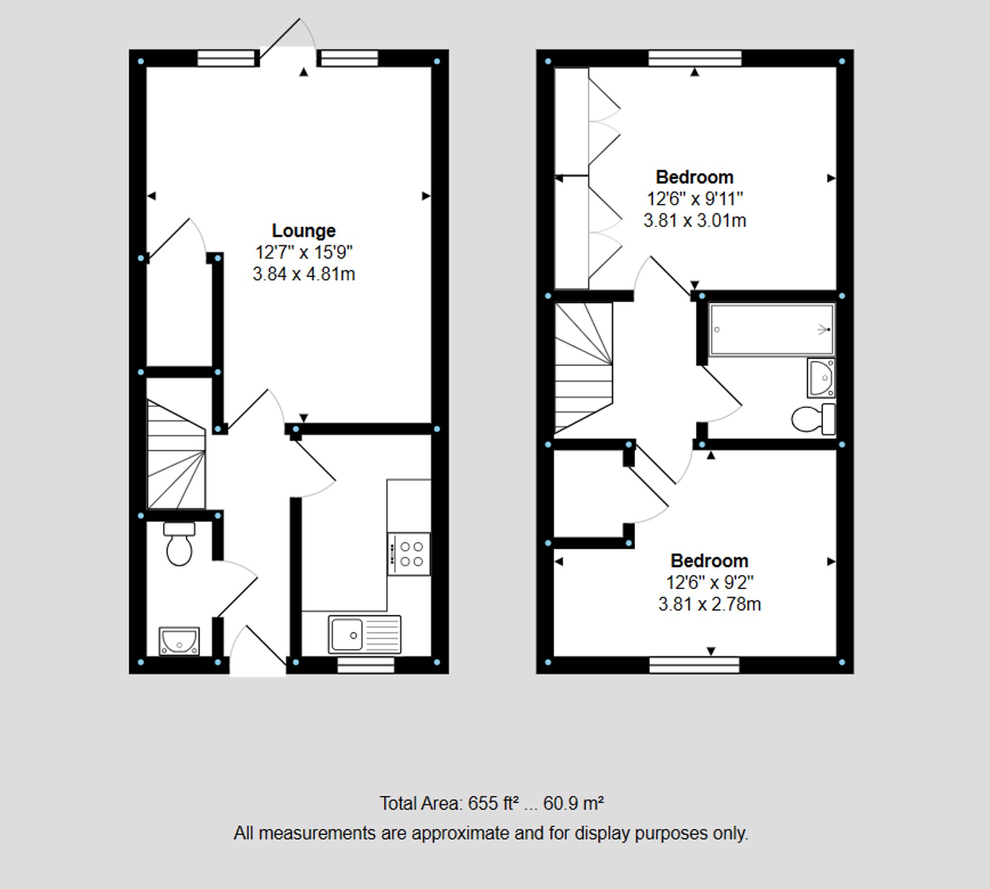 West Hyde, Hinckley, LE10 Floorplan