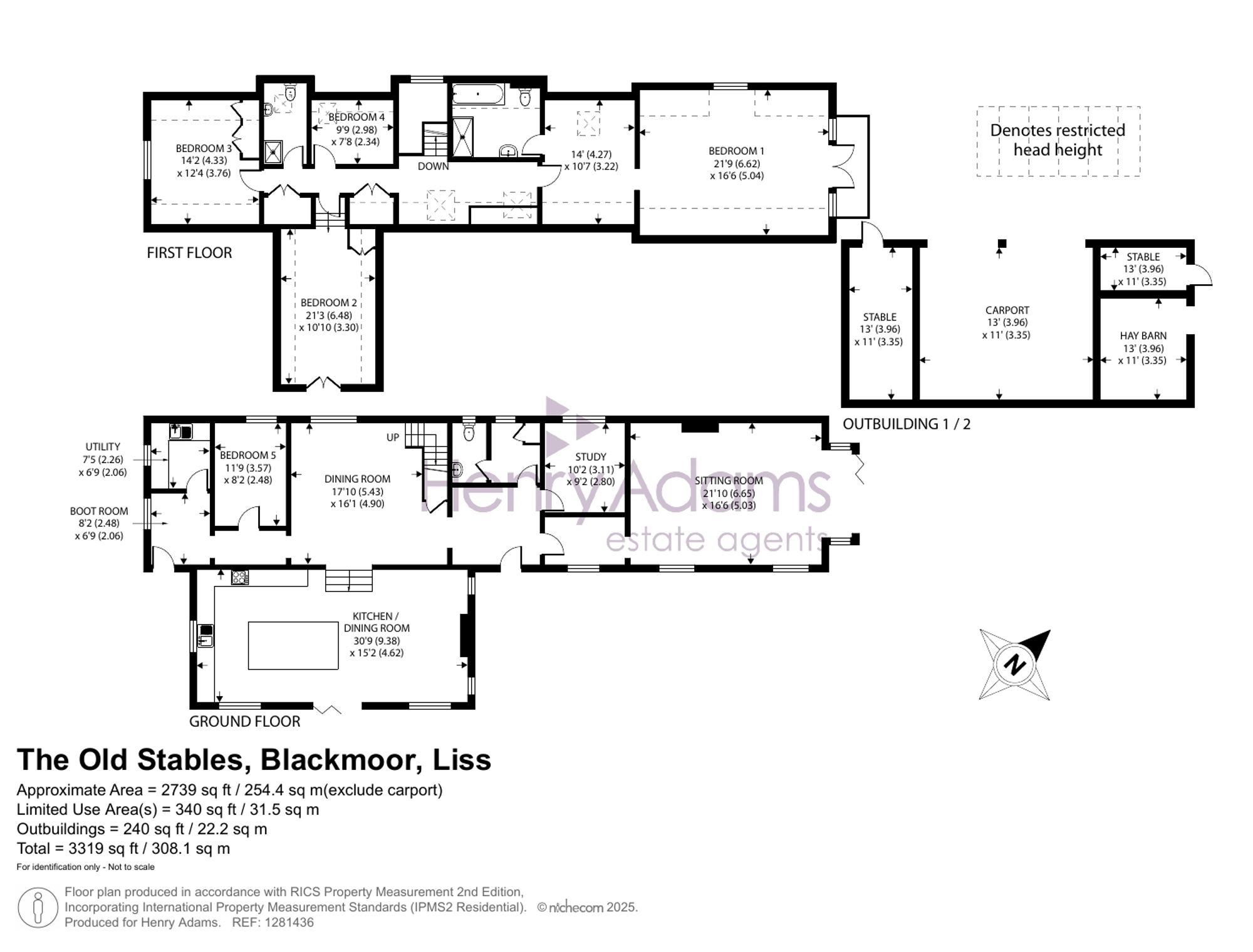 Blackmoor, Liss, GU33 Floor Plans