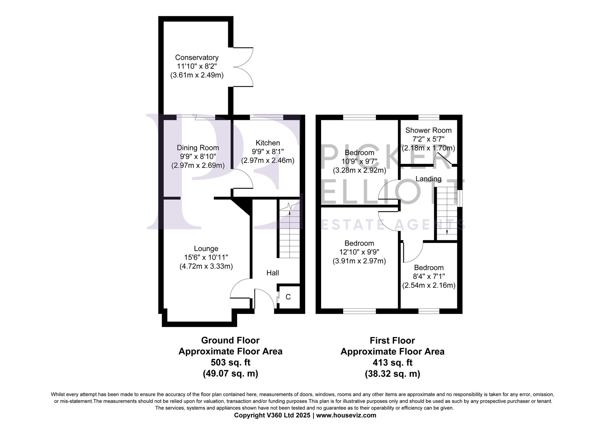 Riddon Drive, Hinckley, LE10 Floorplan