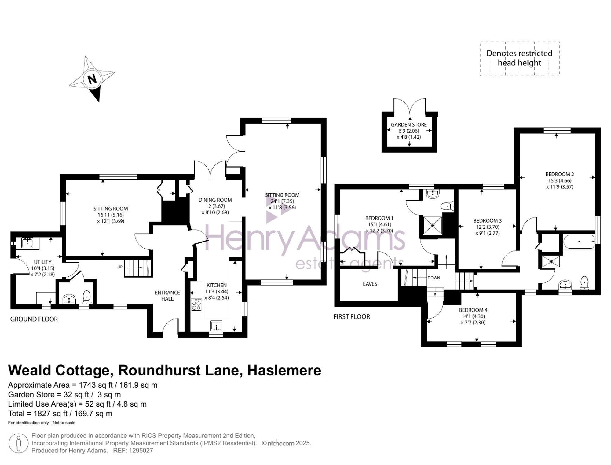Roundhurst Lane, Haslemere, GU27 floorplans