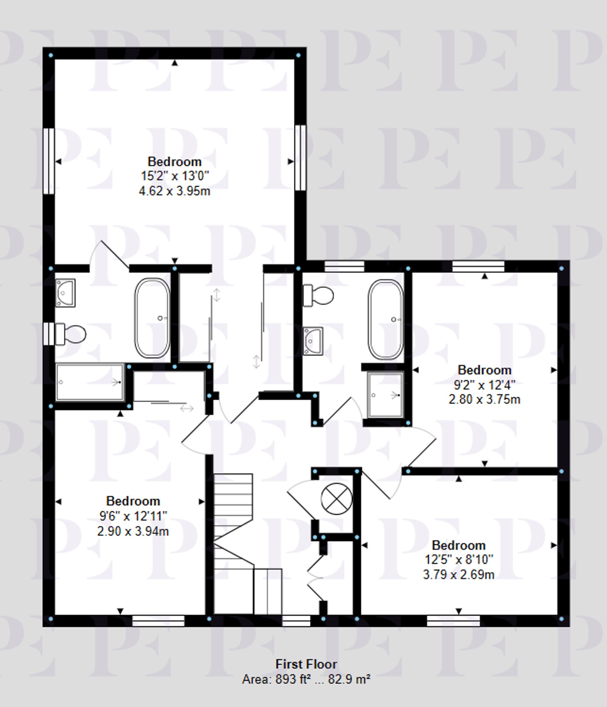 Kensington Avenue, Burbage, LE10 Floorplan
