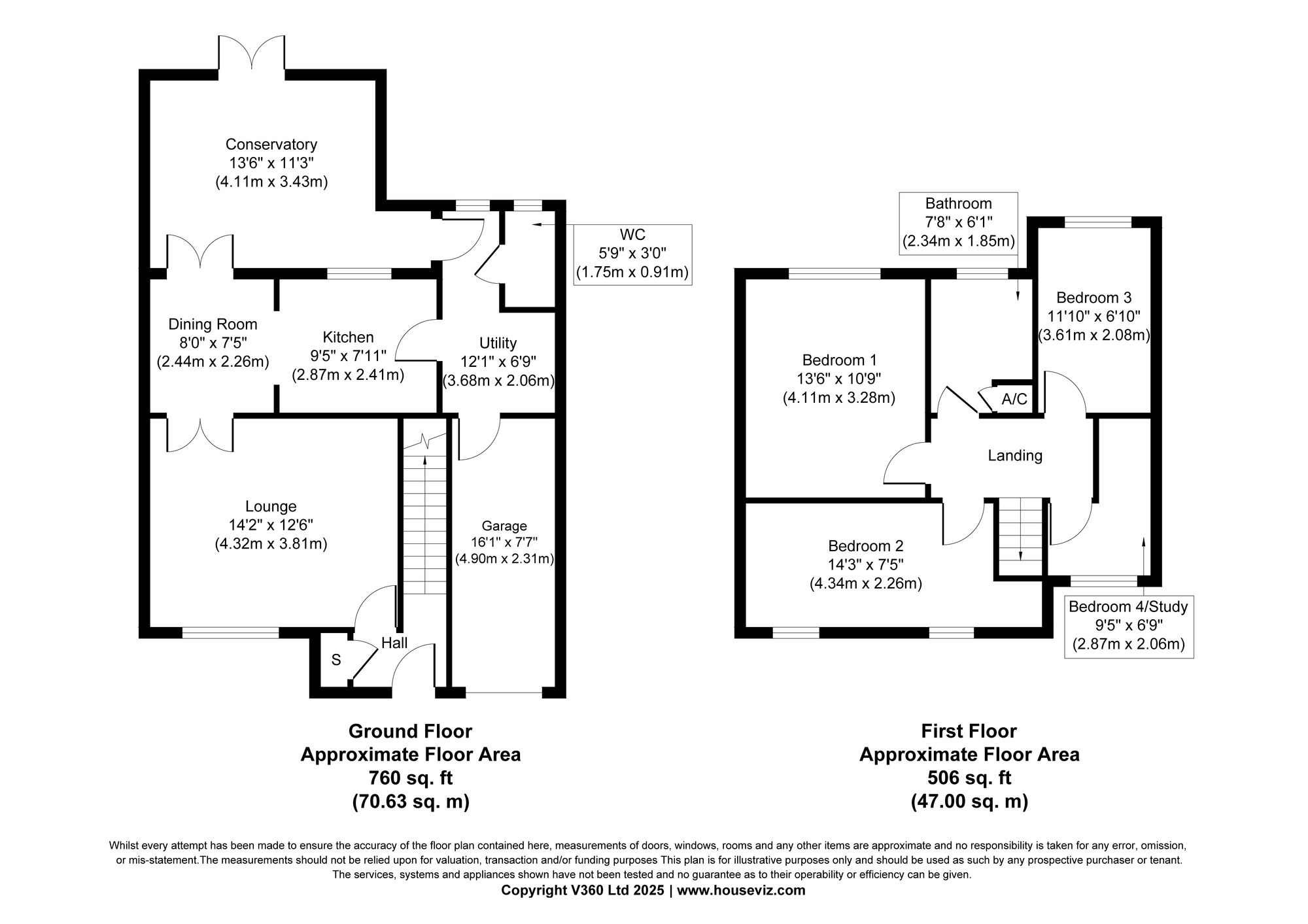 Gowrie Close, Hinckley, LE10 Floorplan