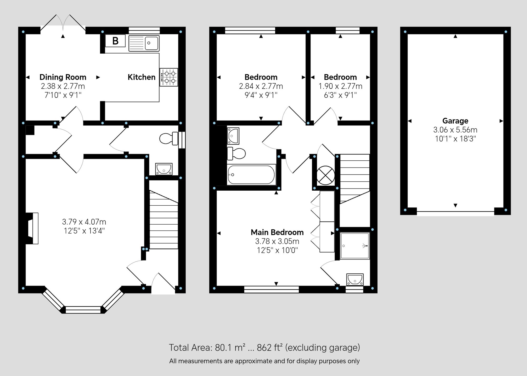 Arguile Place, Hinckley, LE10 Floorplan