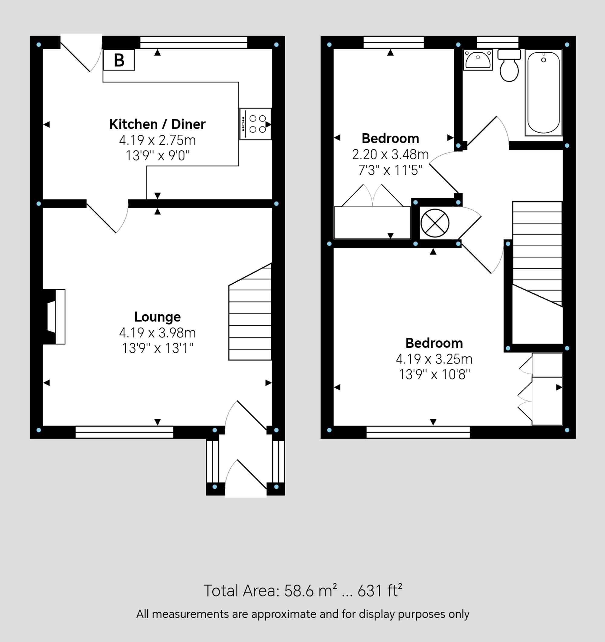 Kilmarie Close, Hinckley, LE10 Floorplan