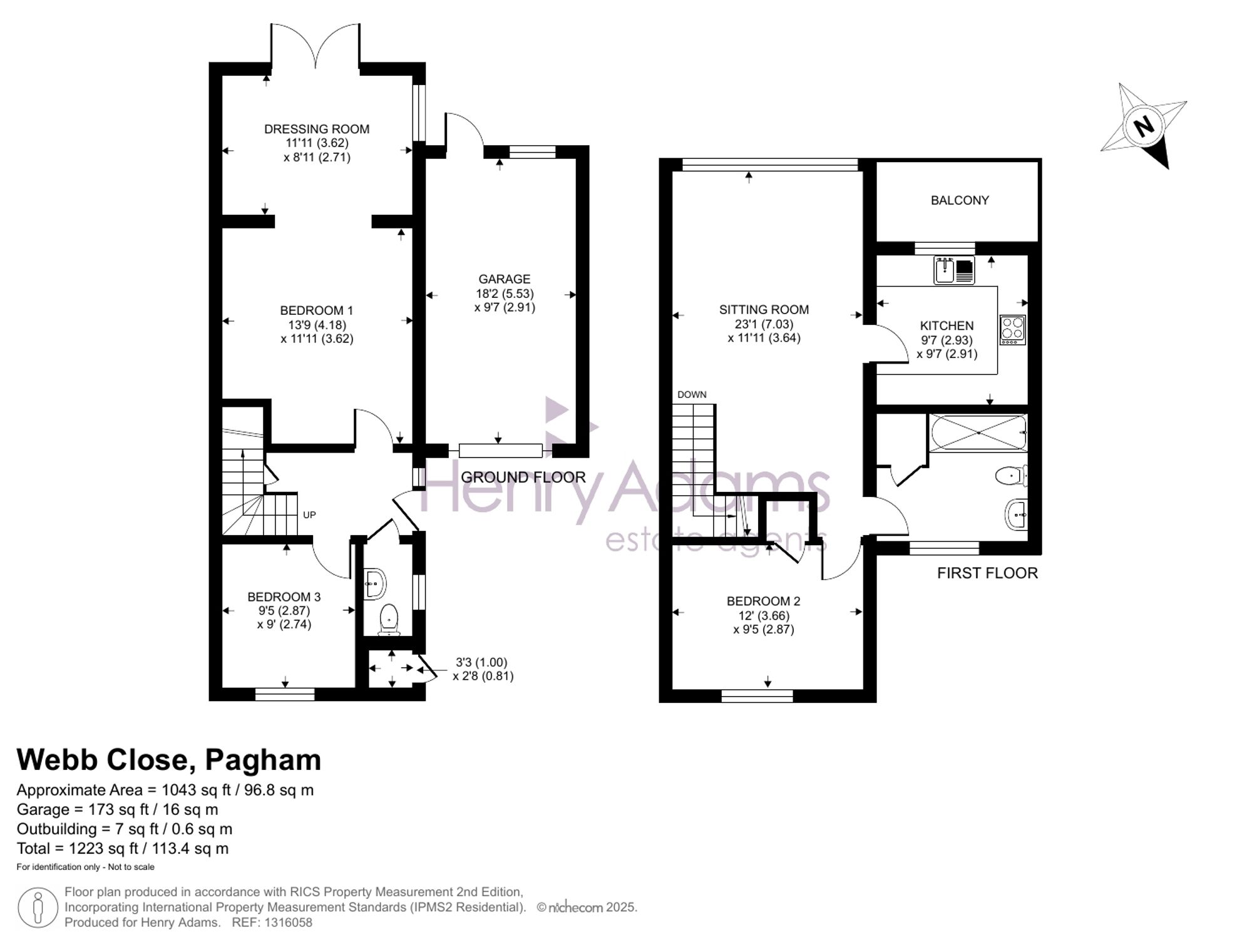 Webb Close, Pagham, PO21 floorplan