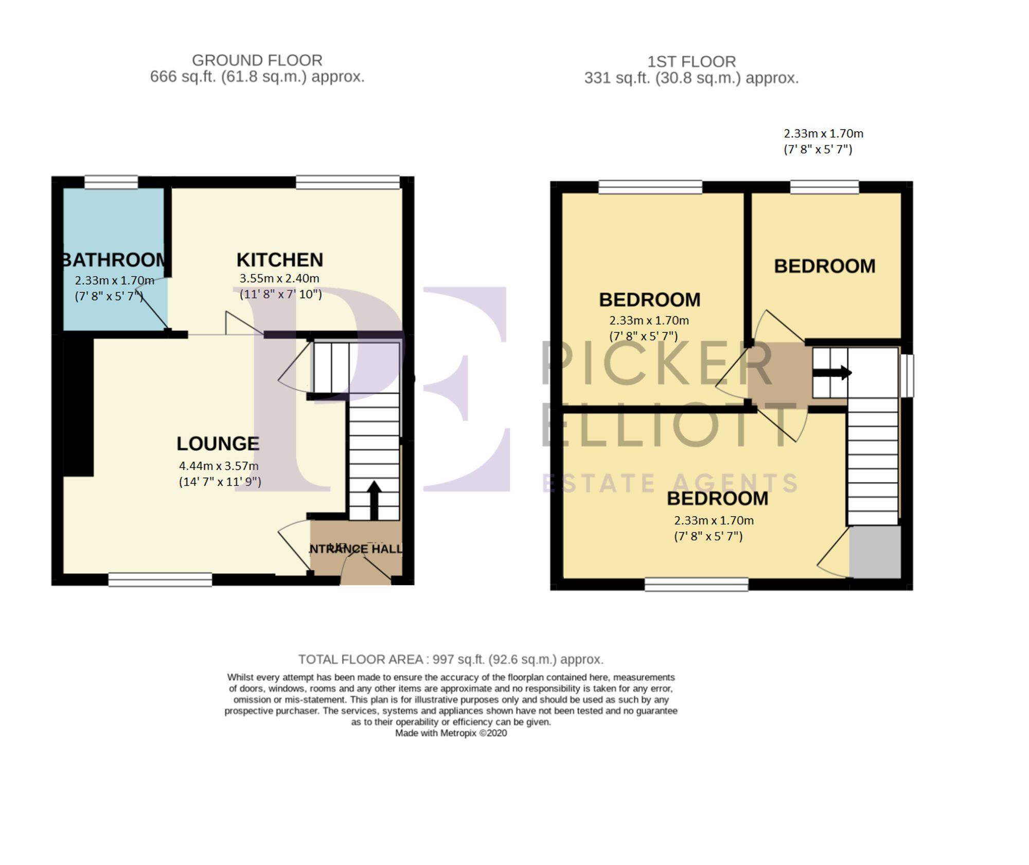 Woodland Avenue, Burbage, LE10 Floorplan