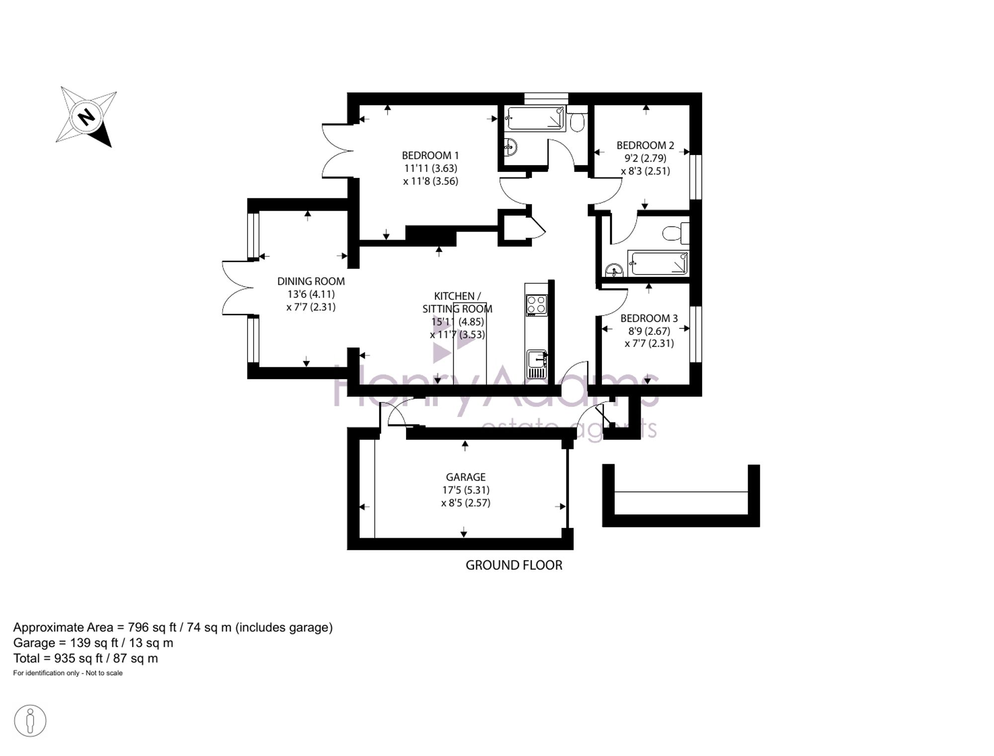 Sandringham Close, Bracklesham Bay, PO20 floorplan