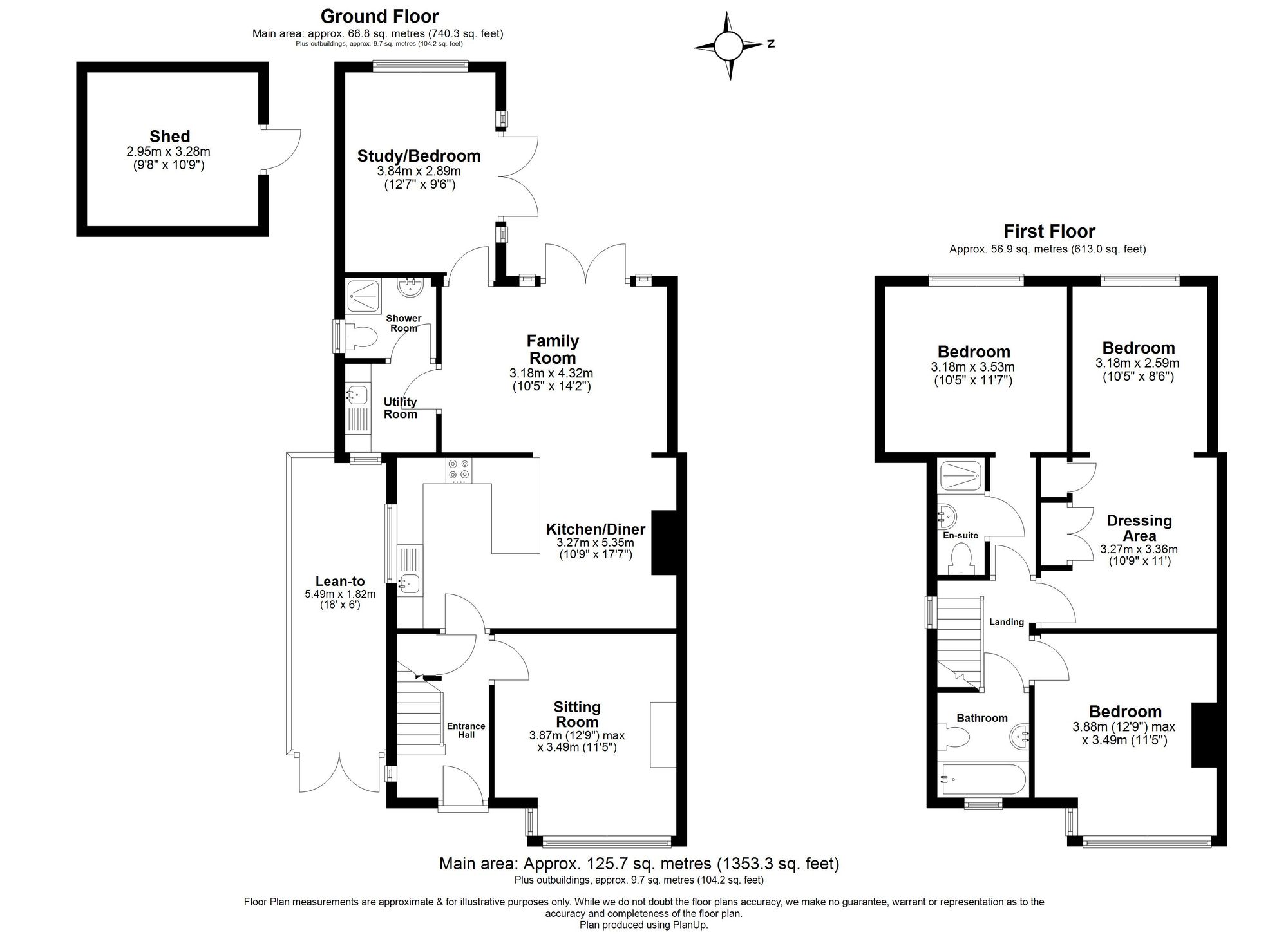 4 Bedroom House For Sale - Bearton Green, Hitchin, SG5 Floor Plan