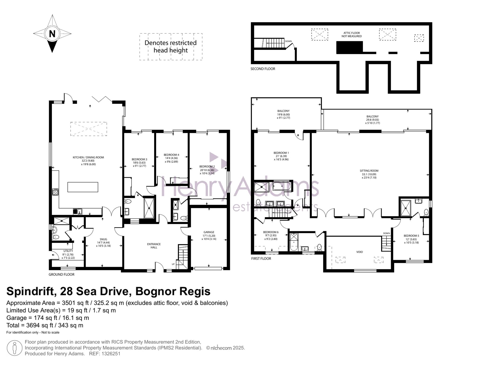 28 Sea Drive, Felpham, PO22 floorplan