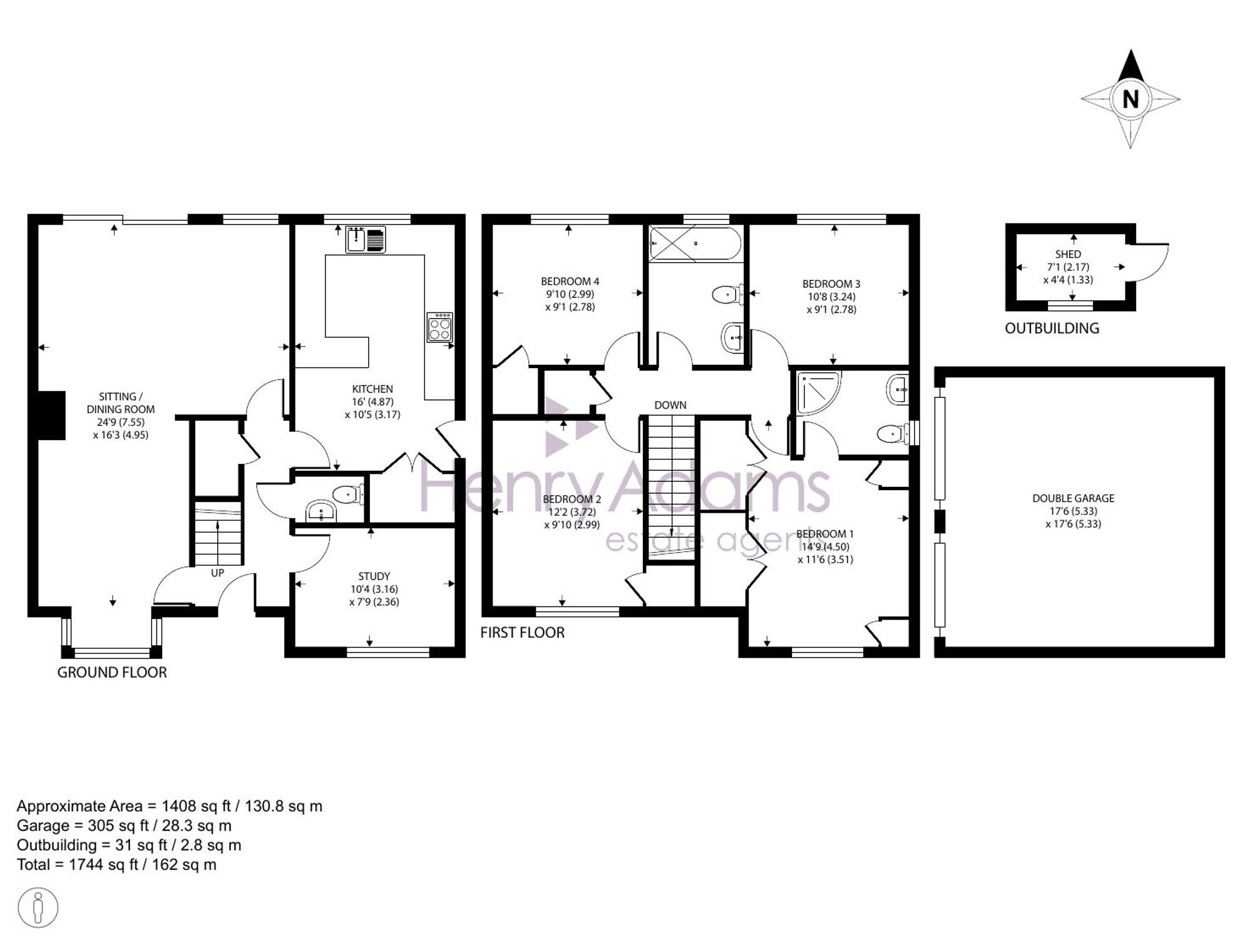 Victoria Road, Hayling Island, PO11 floorplan