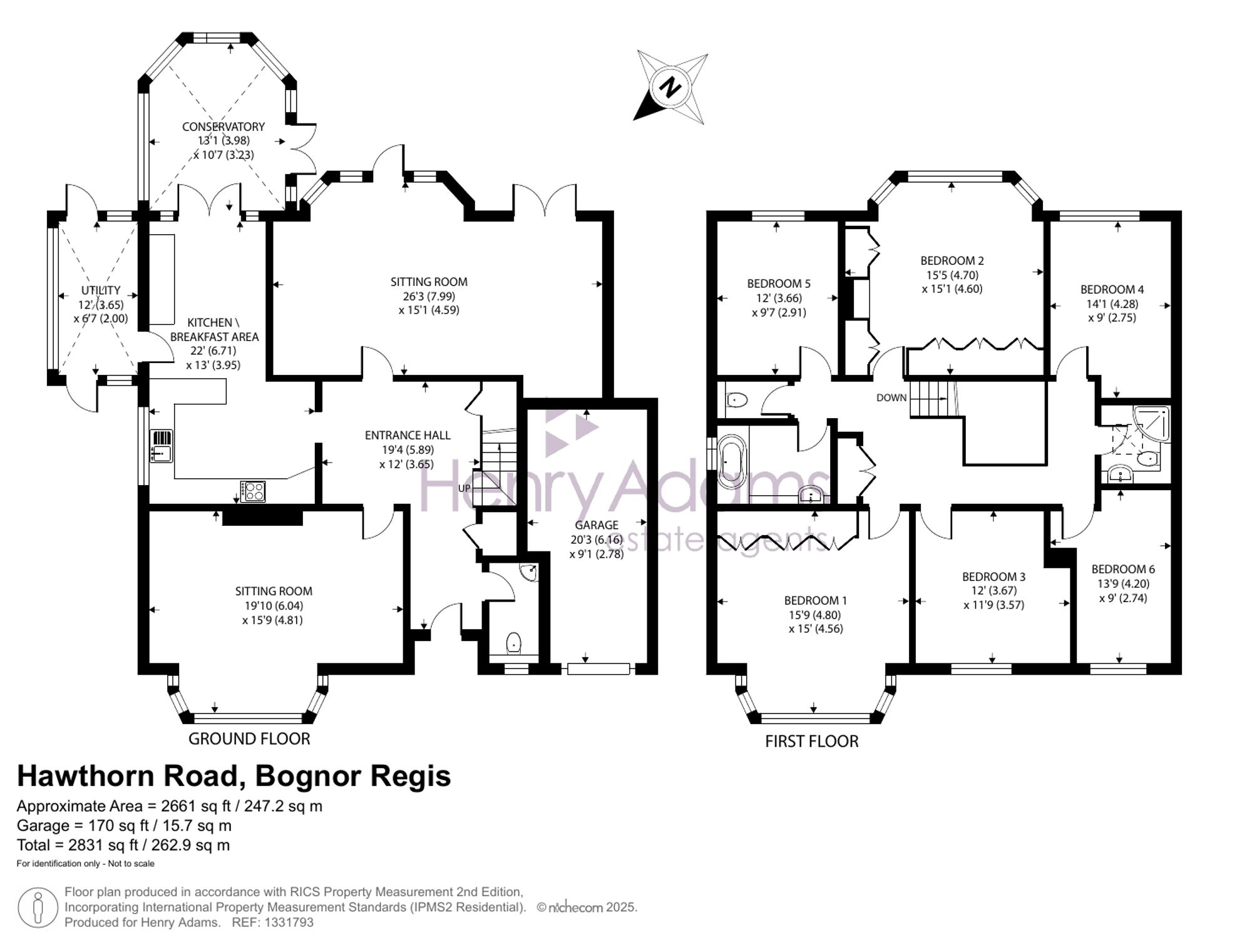 Hawthorn Road, Bognor Regis, PO21 floorplan