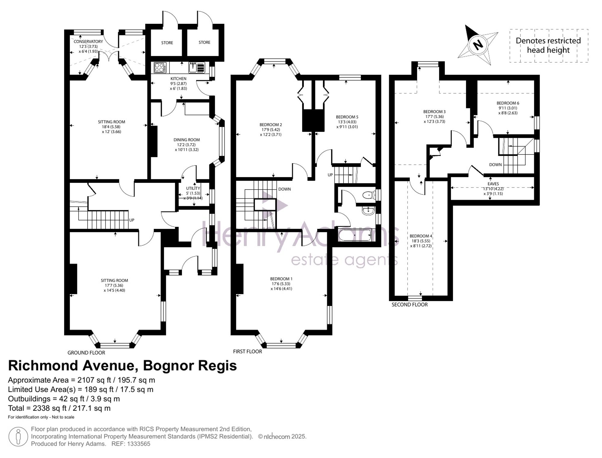 Richmond Avenue, Bognor Regis, PO21 floorplan