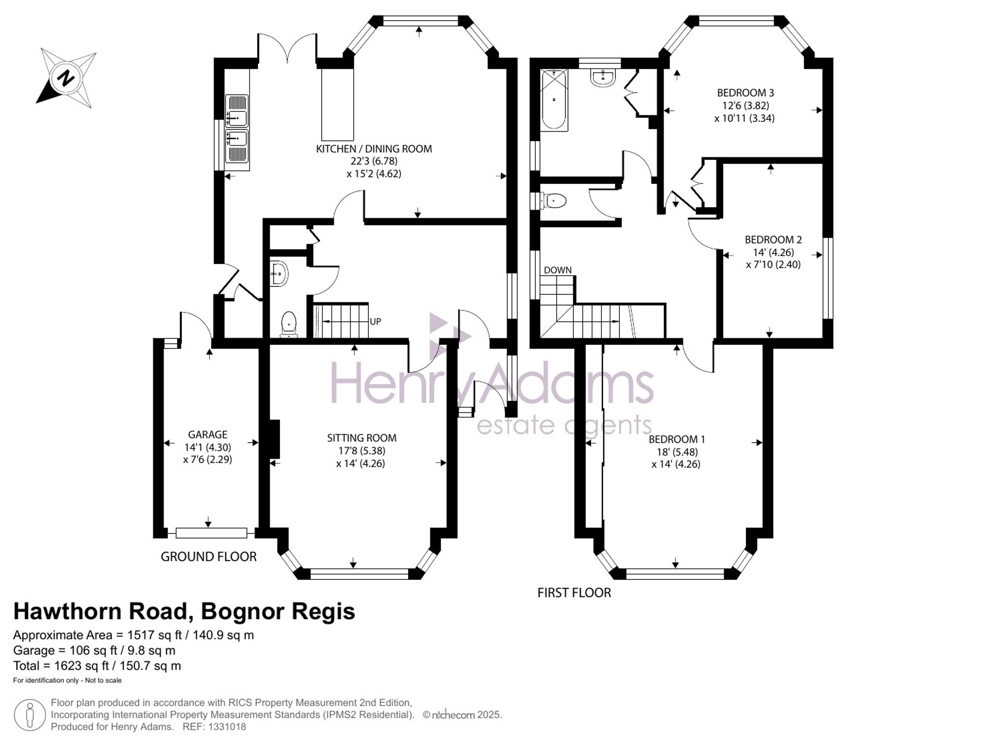 Hawthorn Road, Bognor Regis, PO21 floorplan