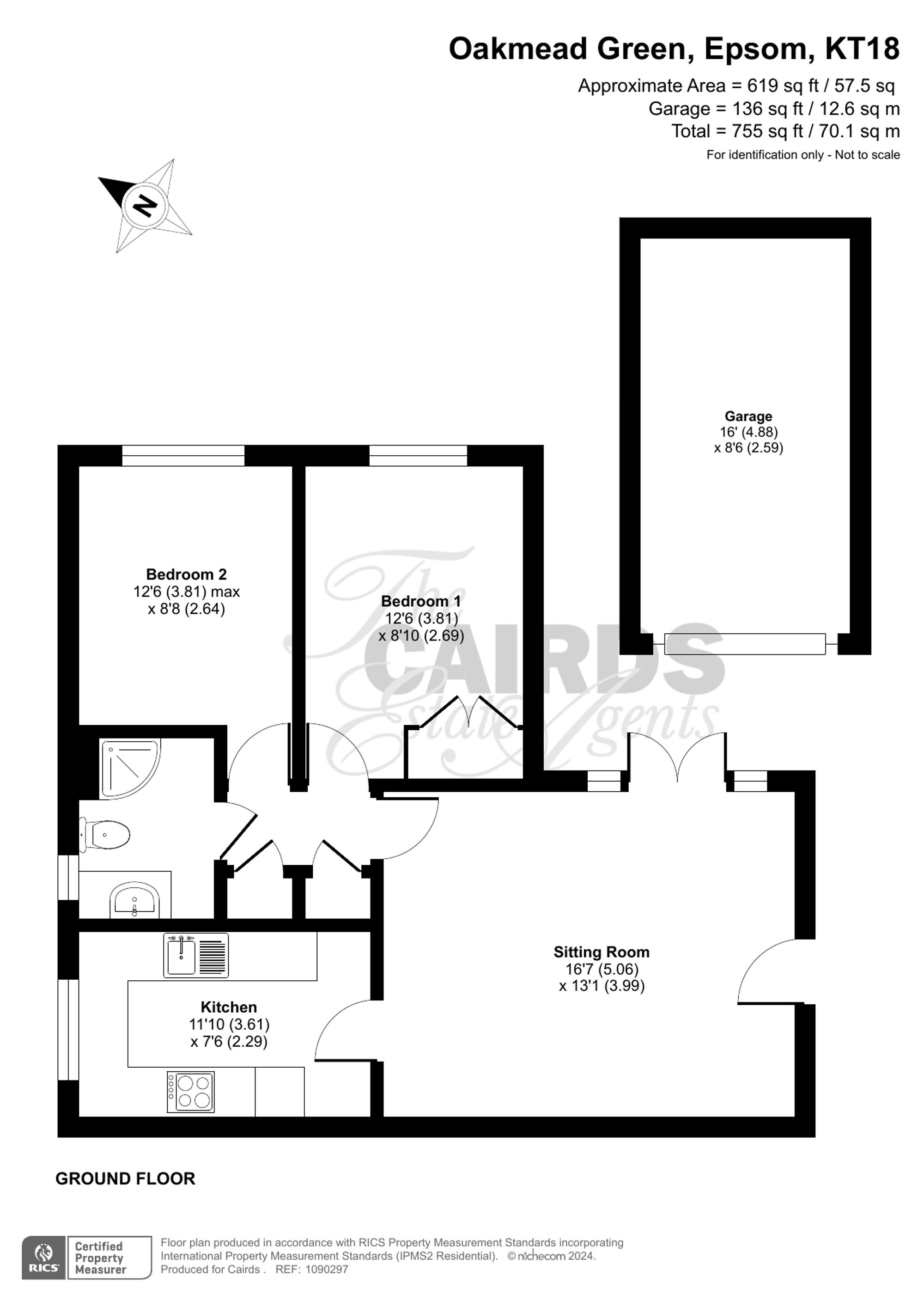 Oakmead Green, Epsom, KT18