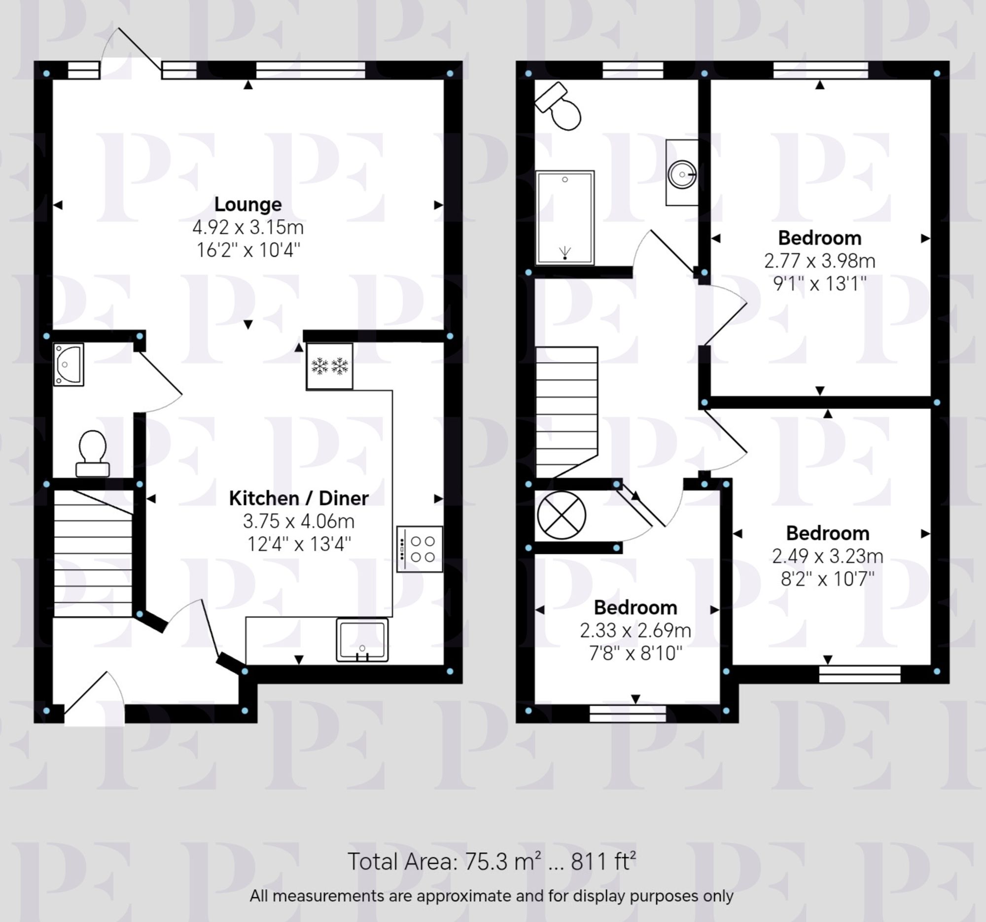Lockley Gardens, Sapcote, LE9 Floorplan