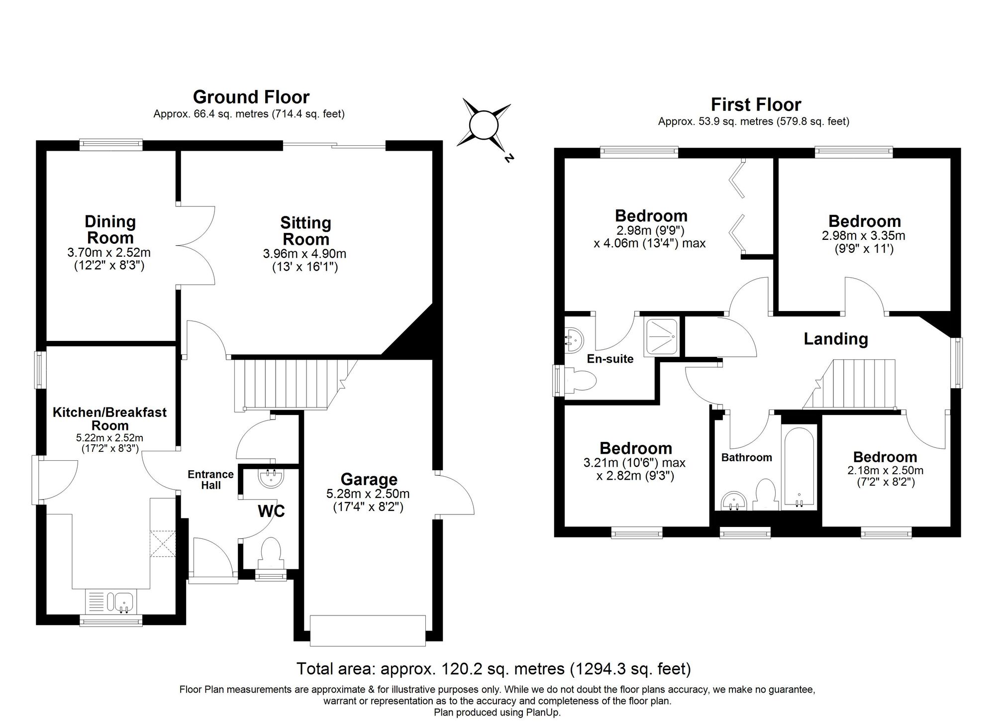 4 Bedroom House For Sale - Blackmore, Letchworth Garden City, SG6 Floor Plan