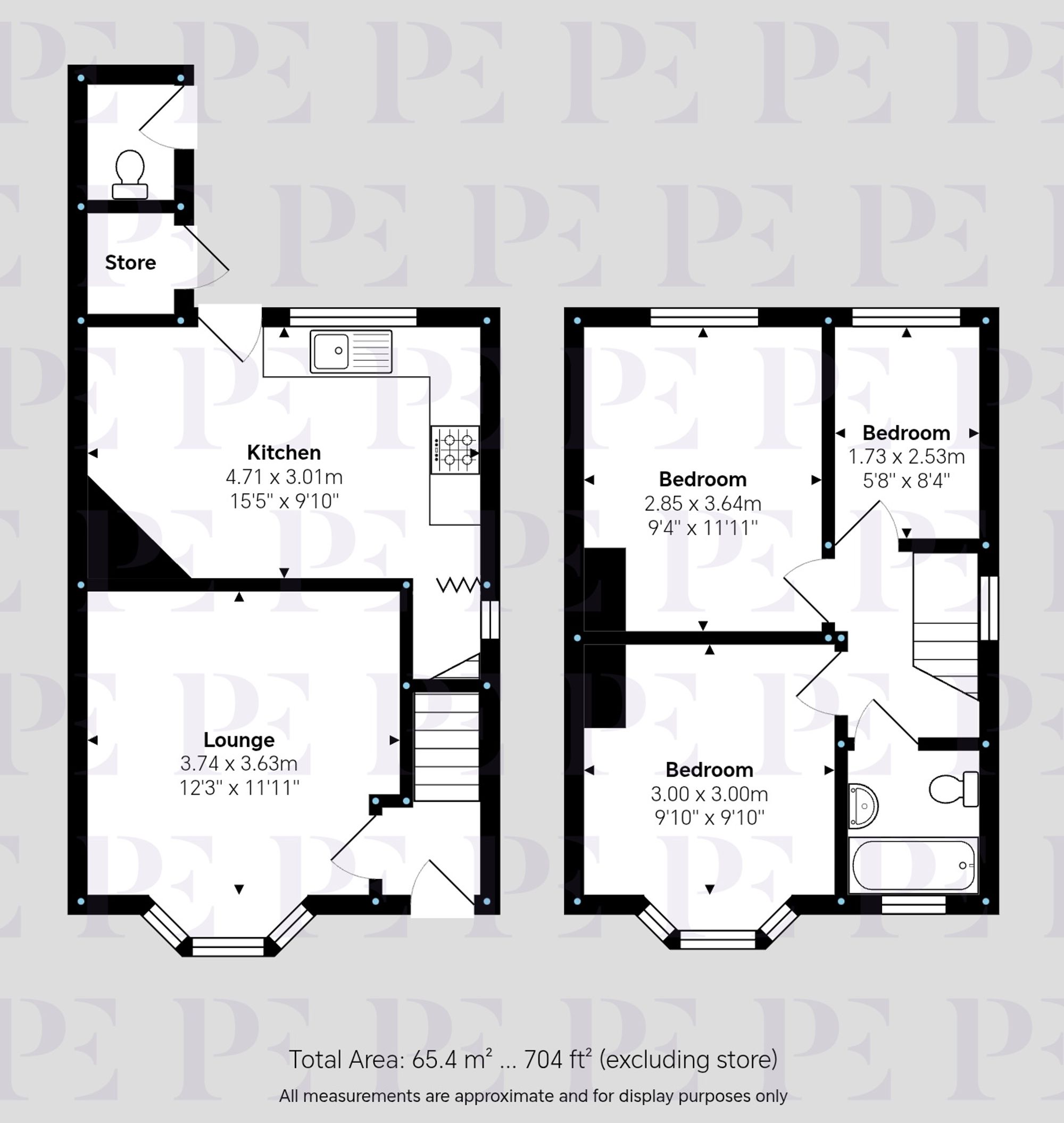 Strathmore Road, Hinckley, LE10 Floorplan