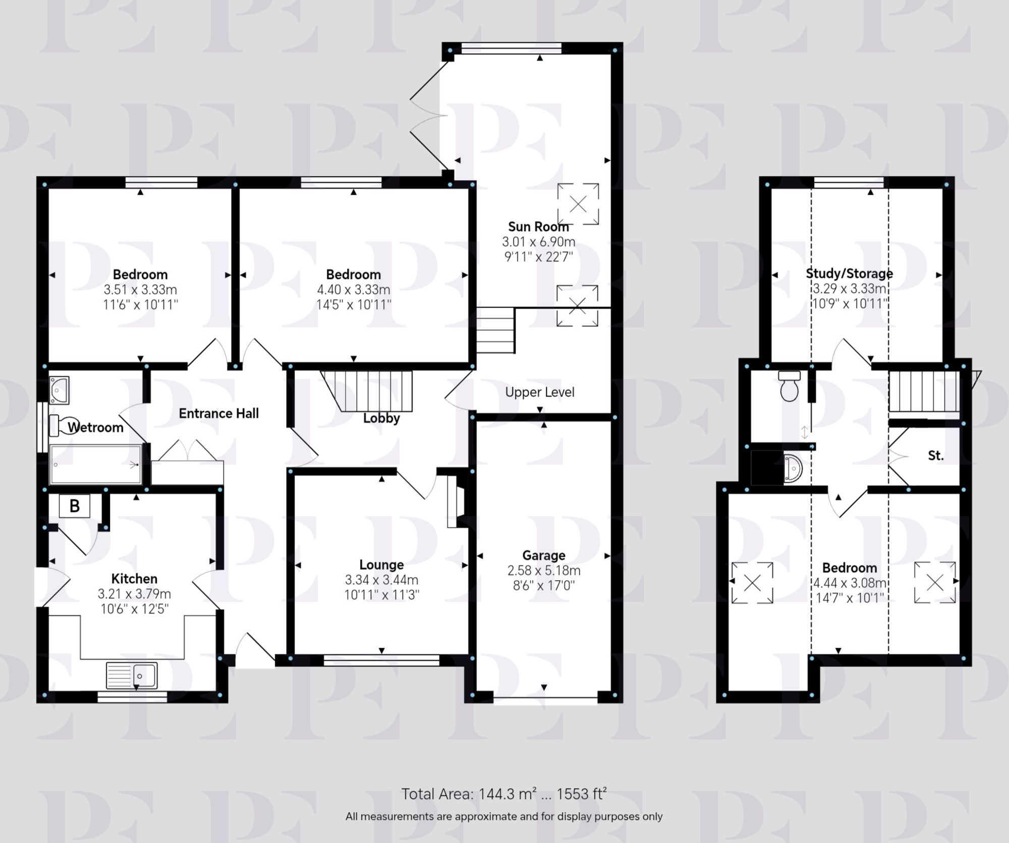 Roseway, Stoke Golding, CV13 Floorplan