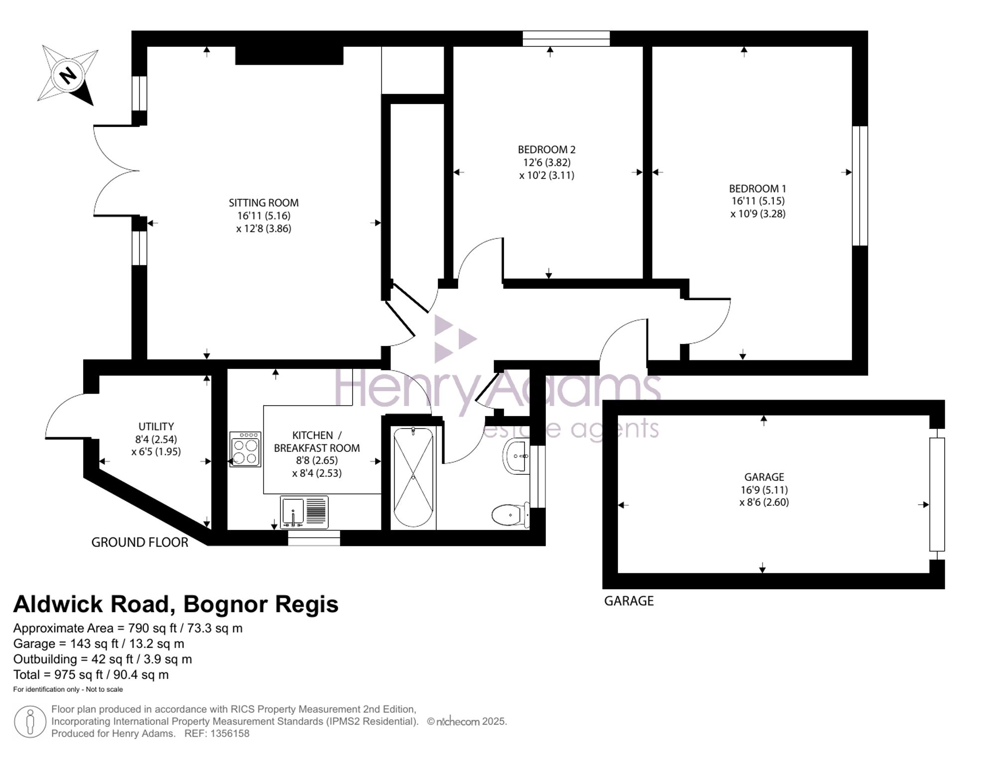 Aldwick Road, Bognor Regis, PO21 floorplan