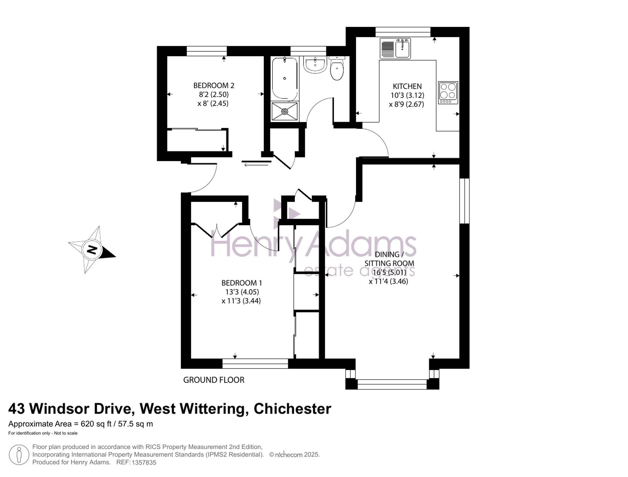 Windsor Drive, West Wittering, PO20 floorplan