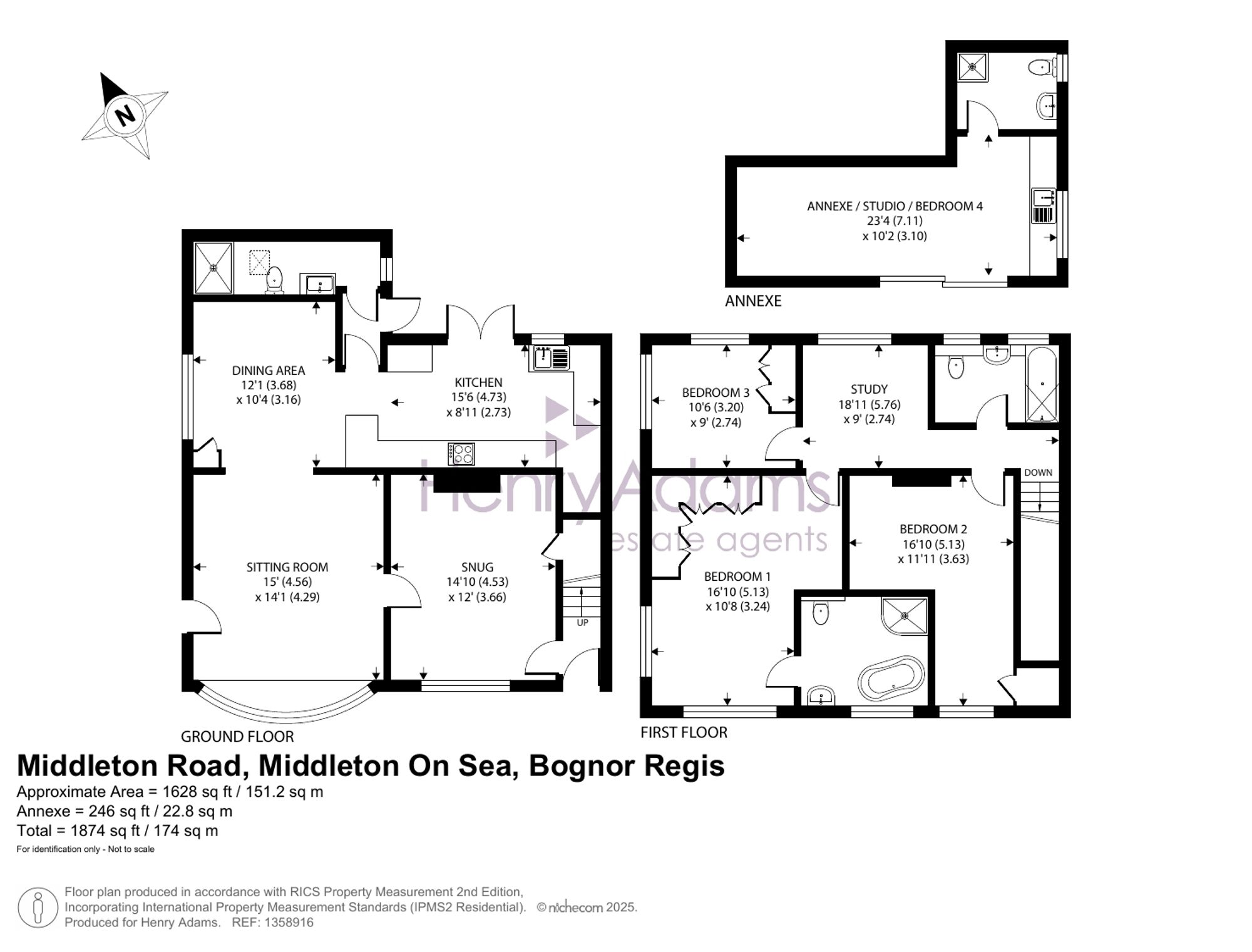 143 Middleton Road, Middleton-On-Sea, PO22 floorplan