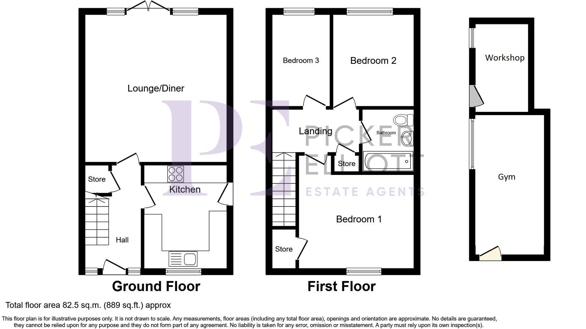 Croft Close, Wolvey, LE10 Floorplan