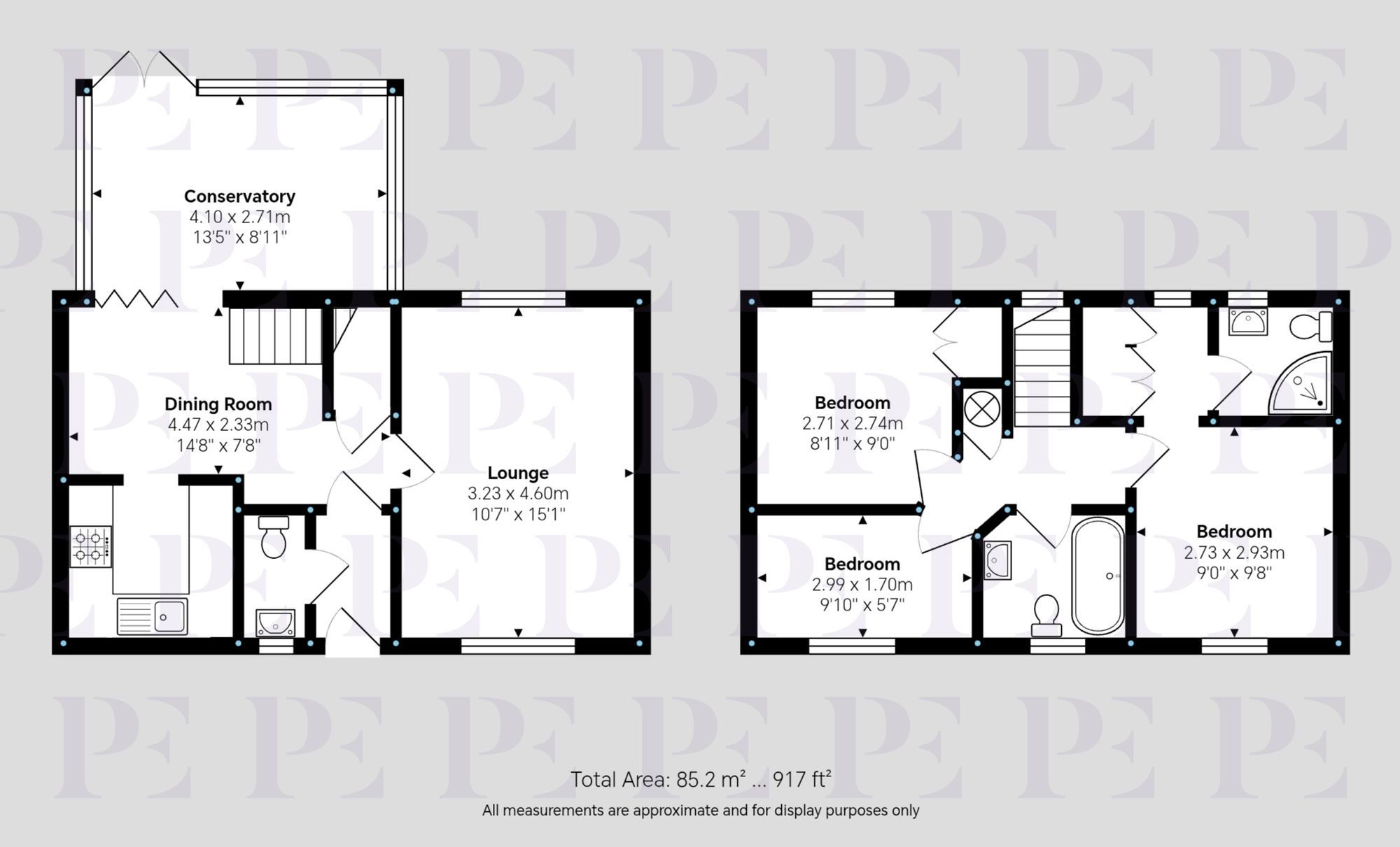 Applebees Meadow, Hinckley, LE10 Floorplan