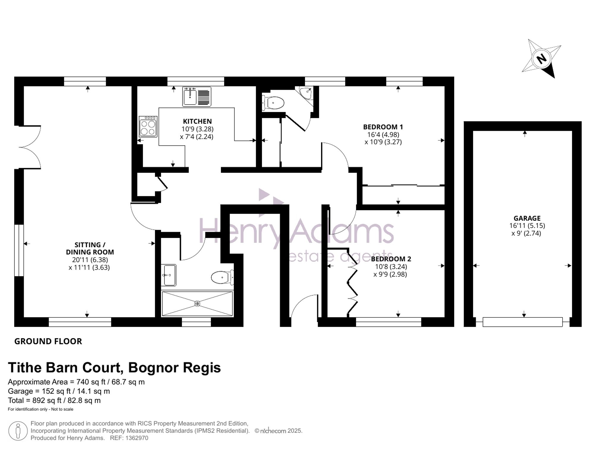 Tithe Barn Court, Aldwick Bay Estate, PO21 floorplan